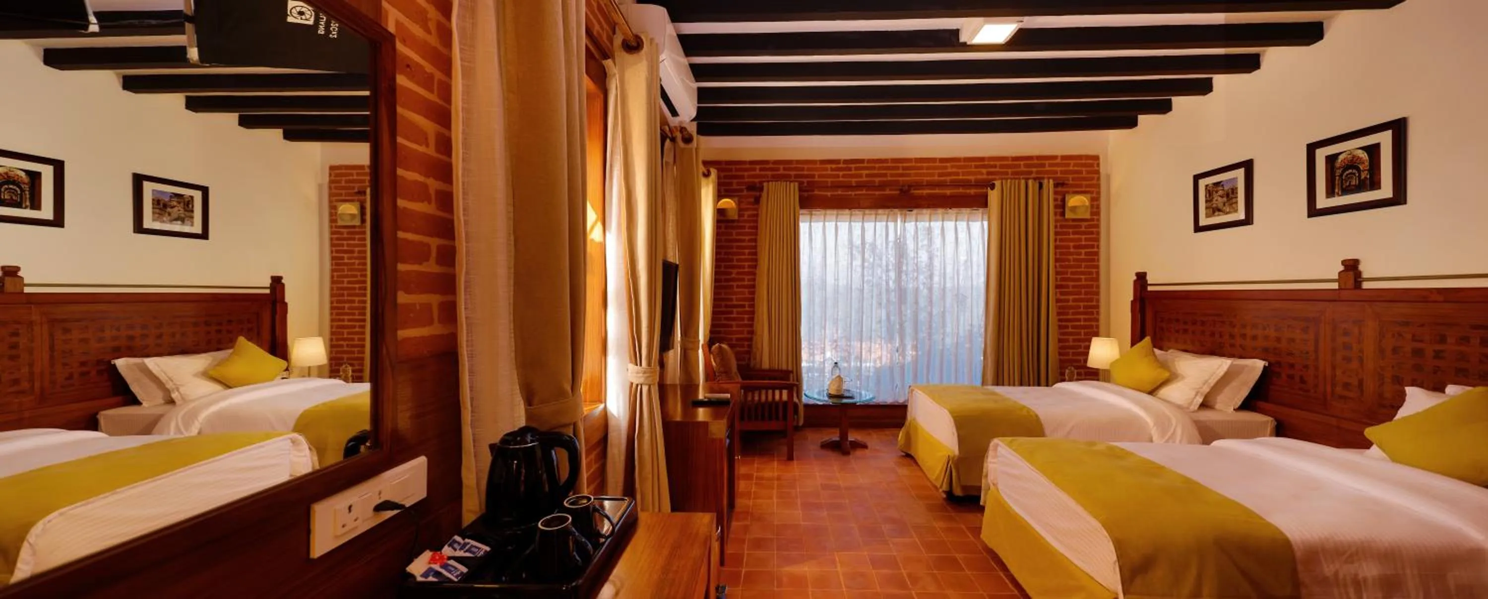 Bedroom, Bed in Soaltee Westend Resort Nagarkot