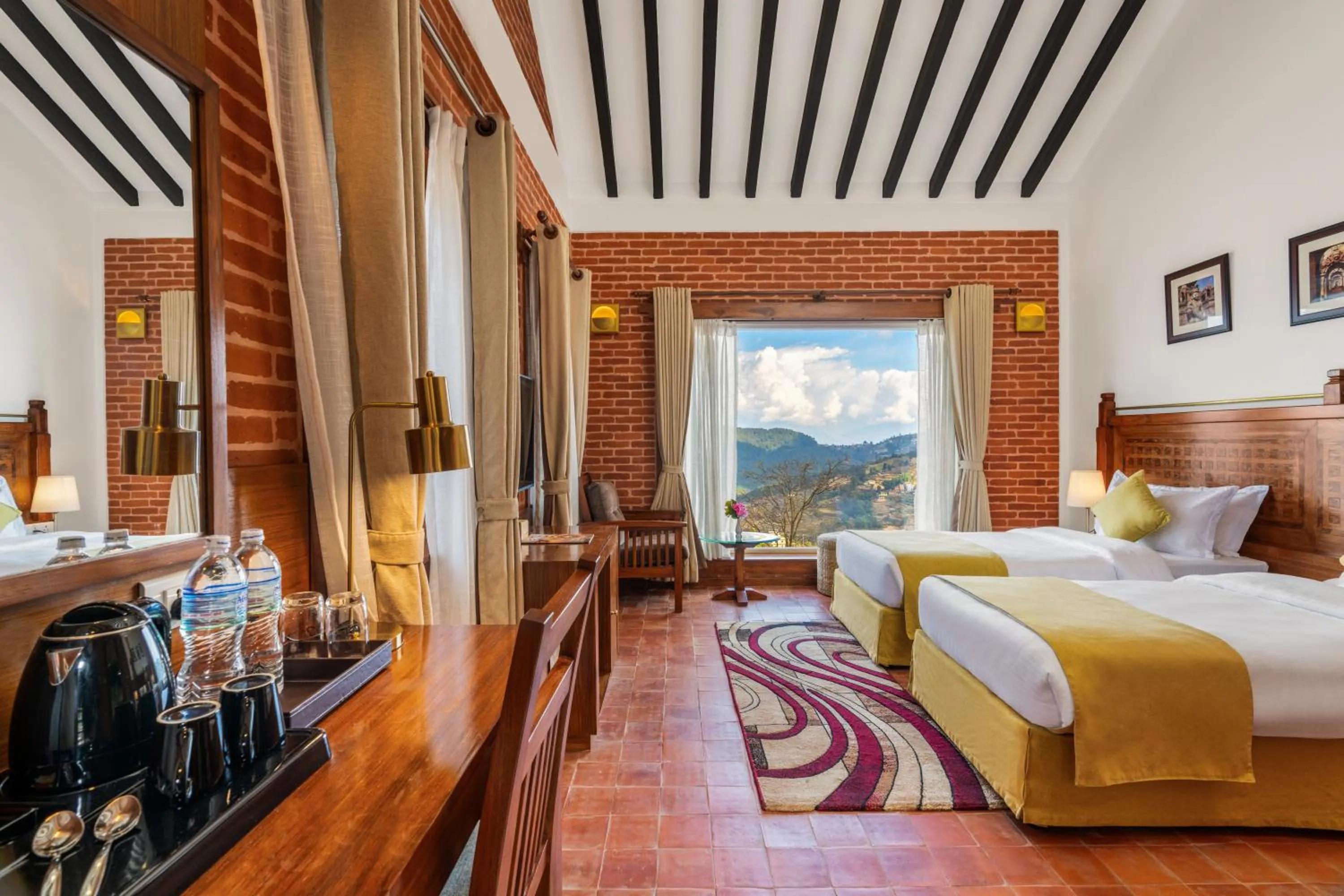 Bedroom, Bed in Soaltee Westend Resort Nagarkot