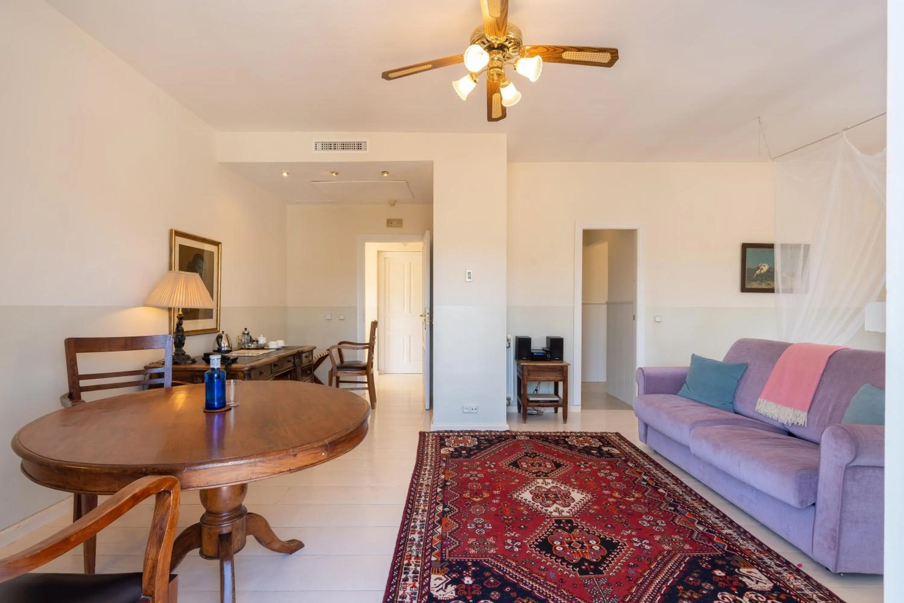 Seating area in Hotel La Fuente de la Higuera
