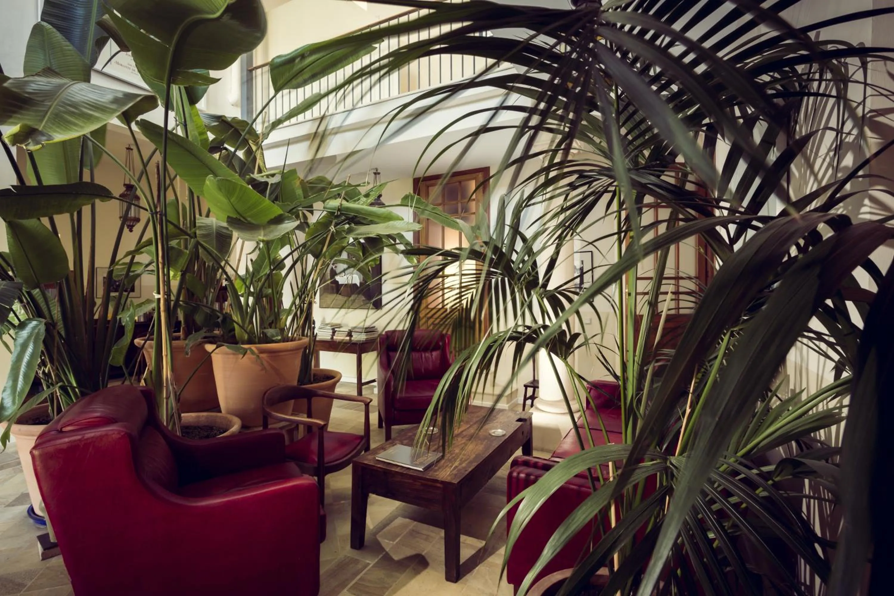 Patio in Hotel La Fuente de la Higuera