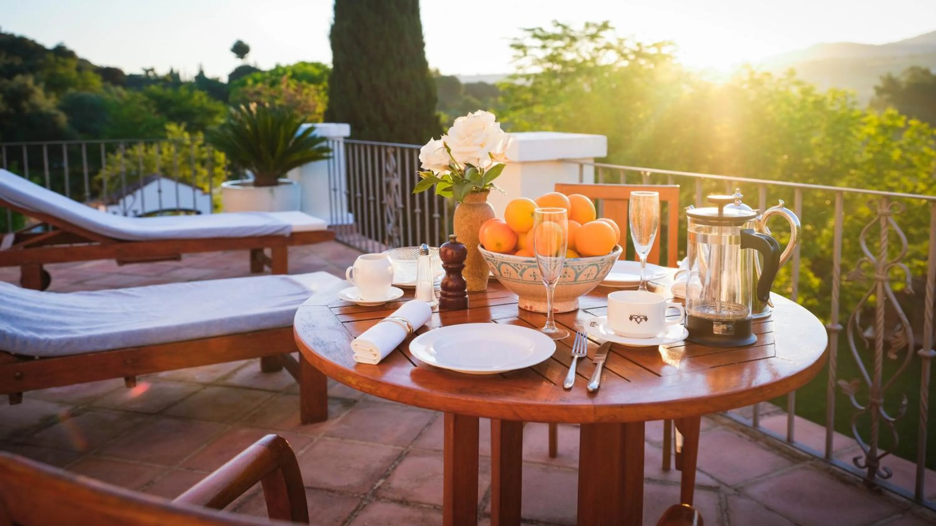 Balcony/Terrace in Hotel La Fuente de la Higuera