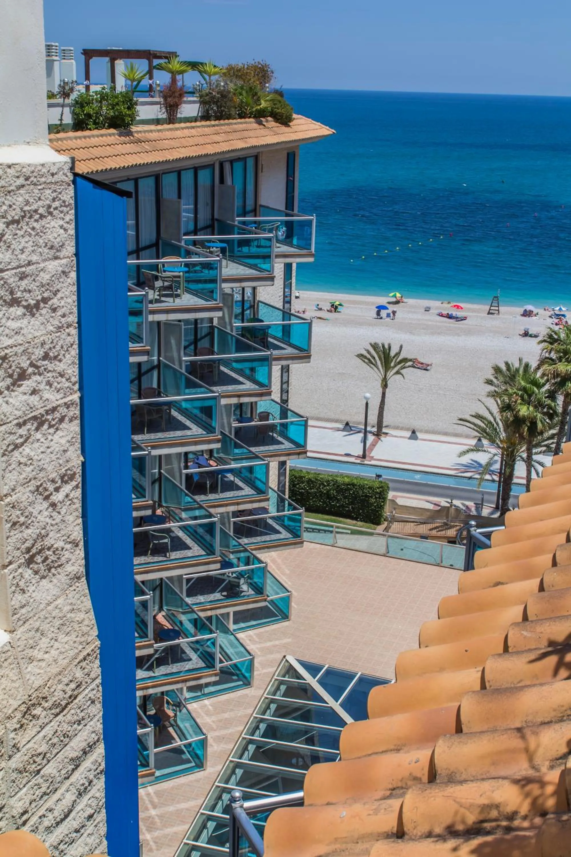 Balcony/Terrace in KAKTUS Hotel Kaktus Albir