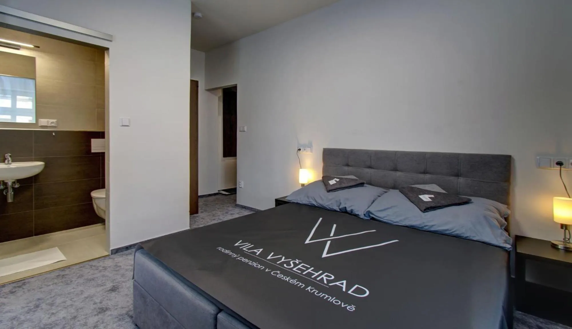 Bed in Vila Vyšehrad