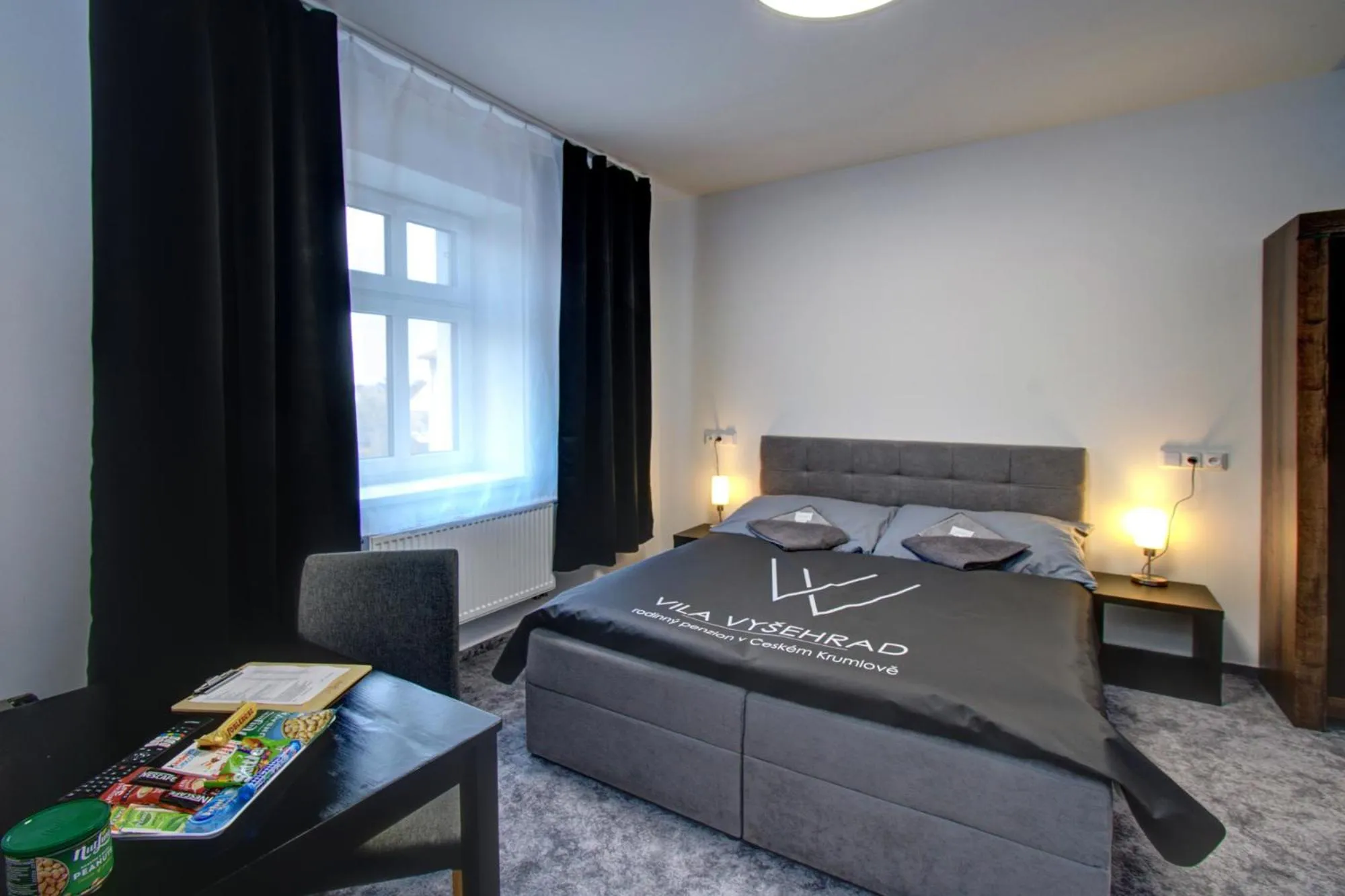 Bed in Vila Vyšehrad
