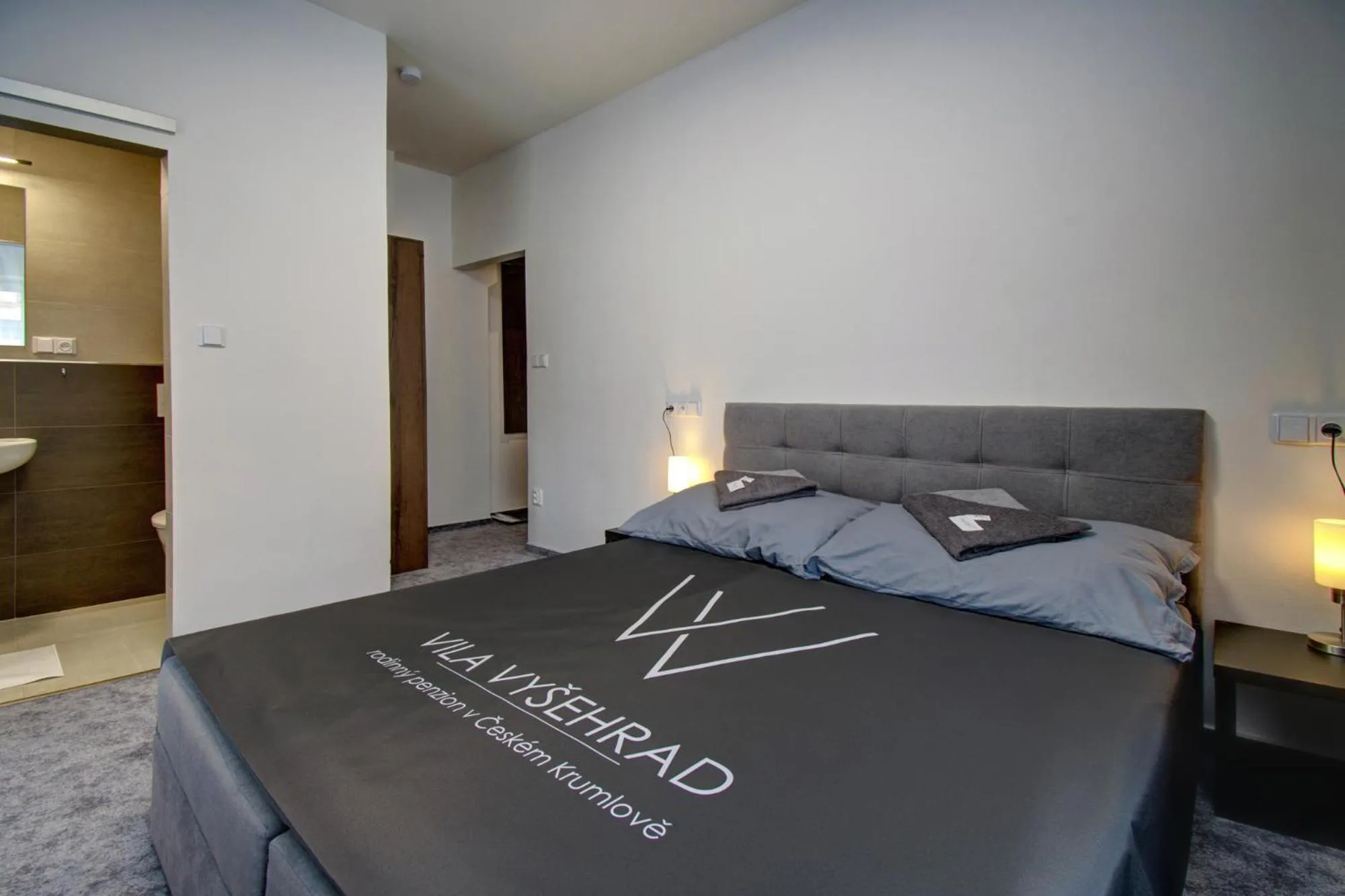 Bed in Vila Vyšehrad