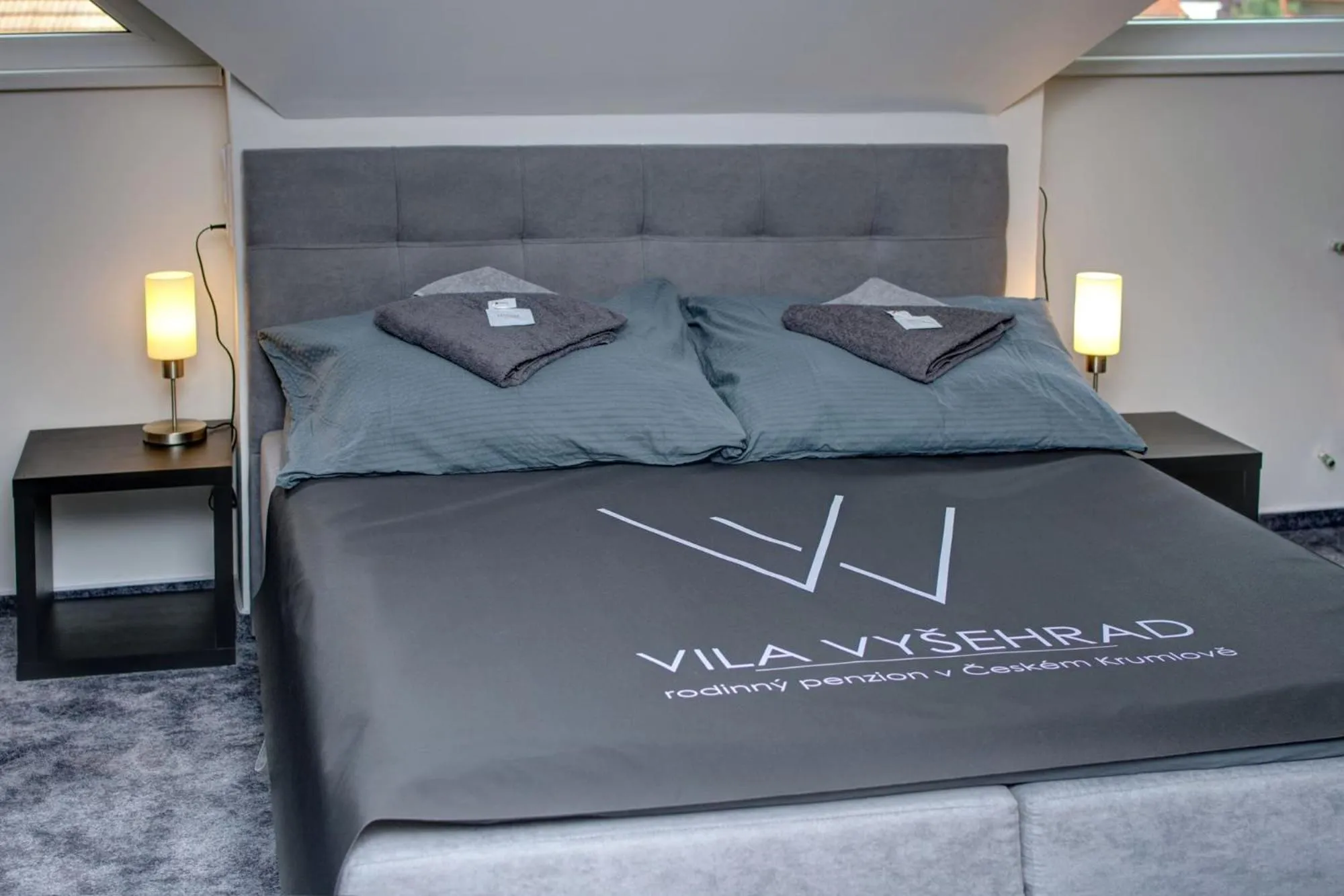 Bed in Vila Vyšehrad