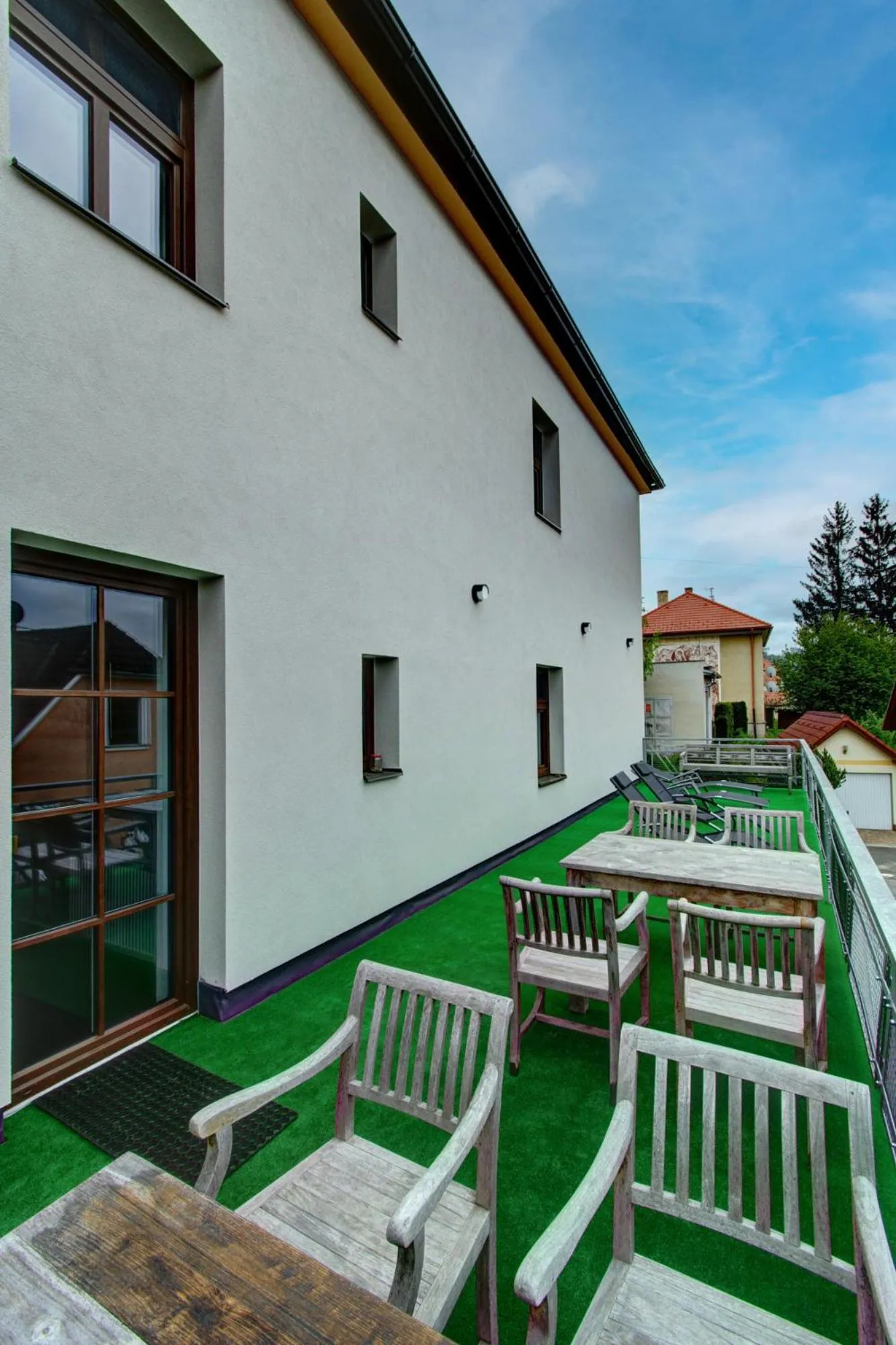 Balcony/Terrace in Vila Vyšehrad
