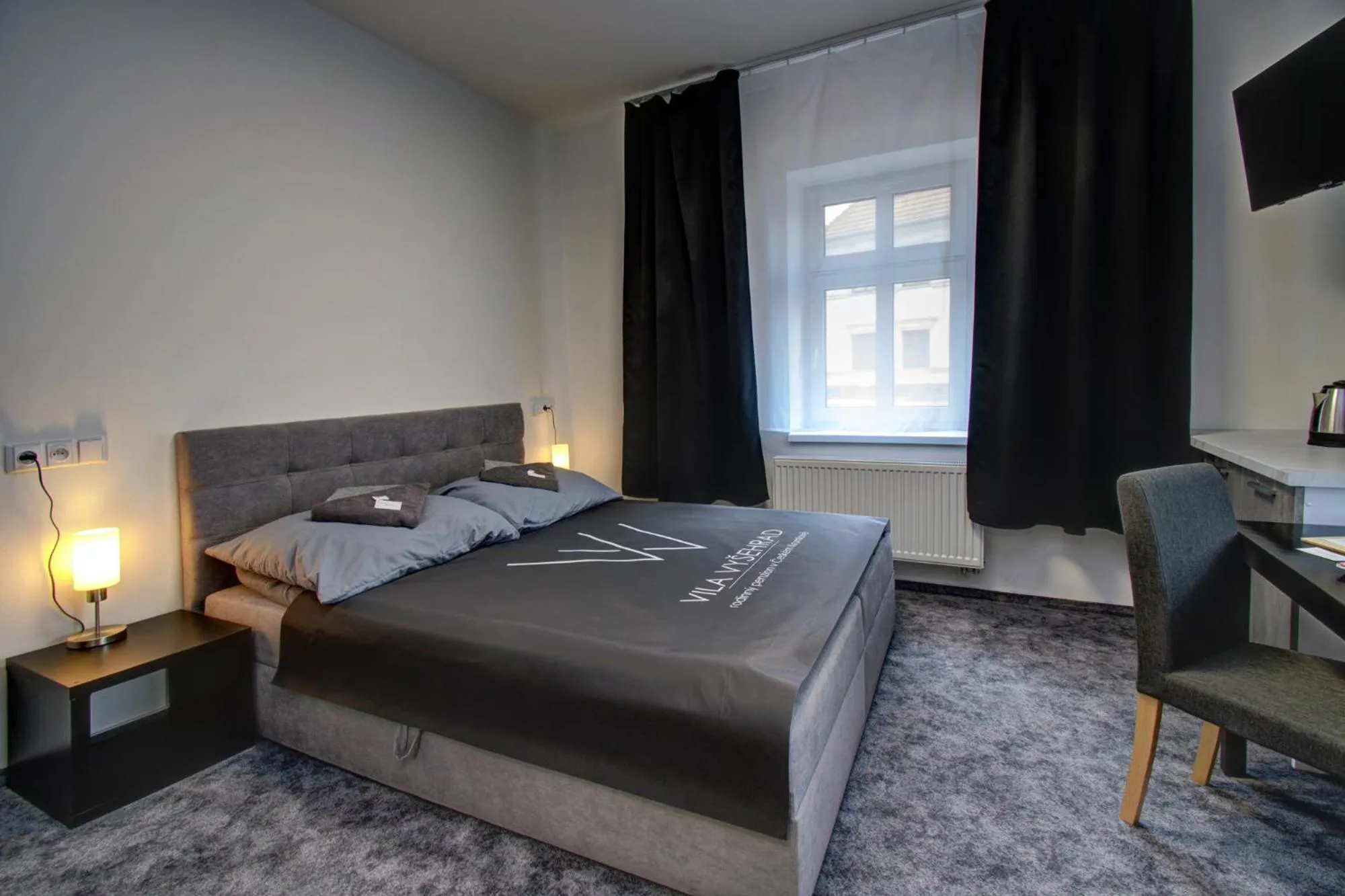 Bed in Vila Vyšehrad