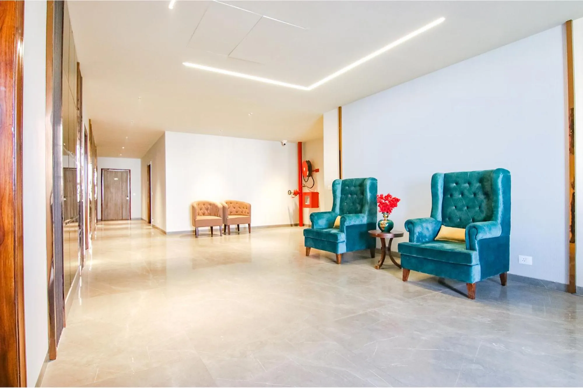 Lobby or reception in FabHotel Prime K9 Grand