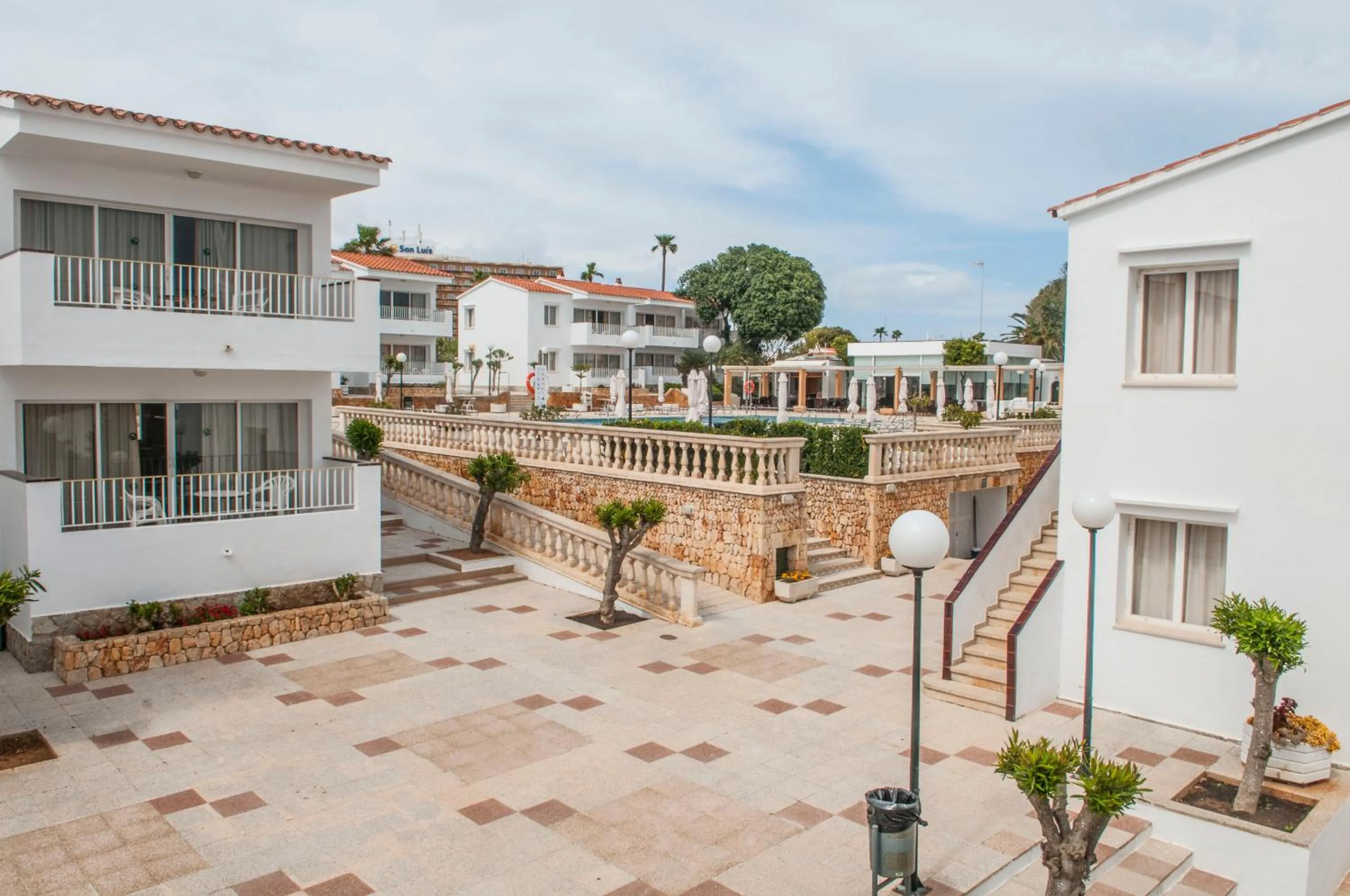 Property building in Naranjos Resort Menorca