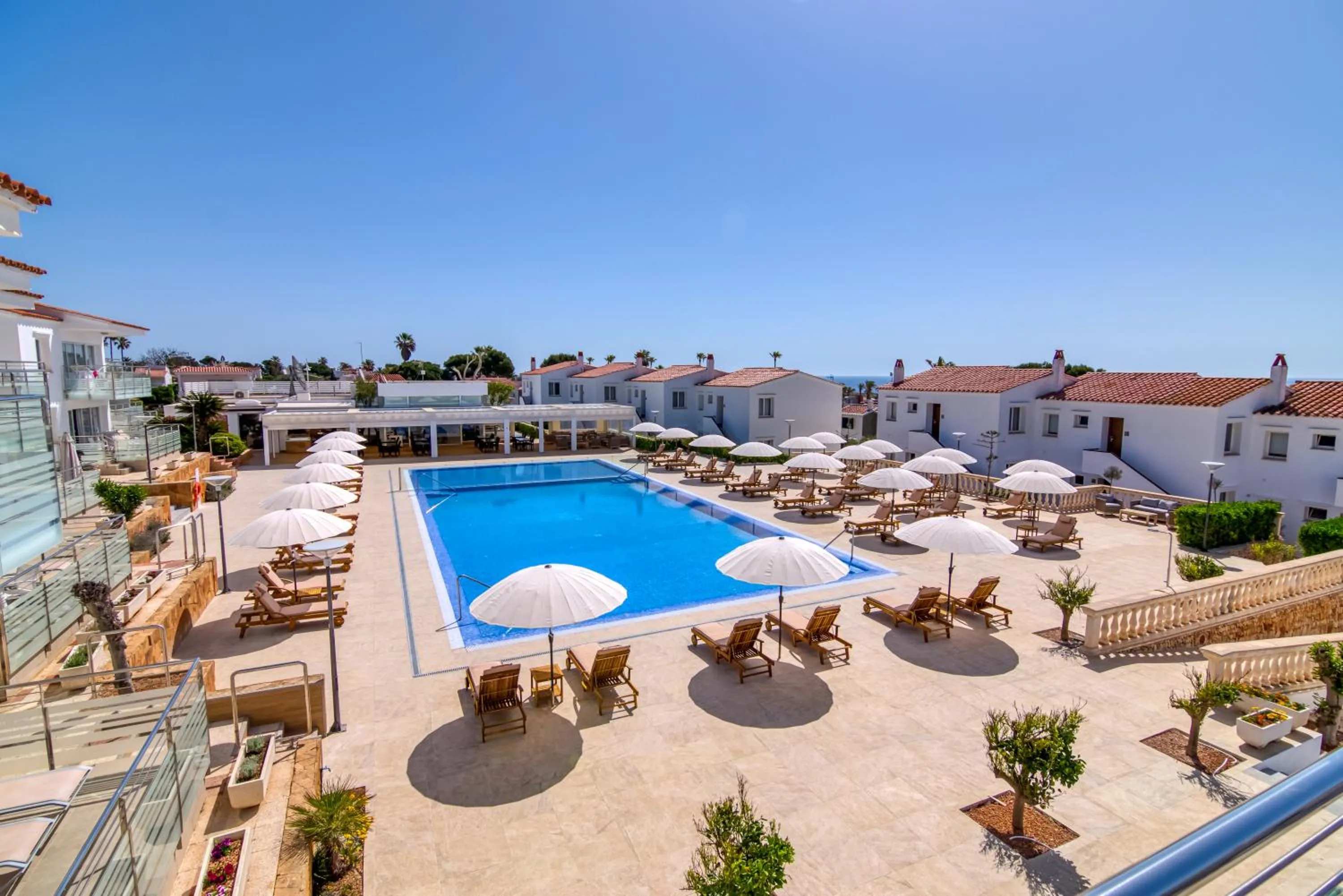 Property building in Naranjos Resort Menorca