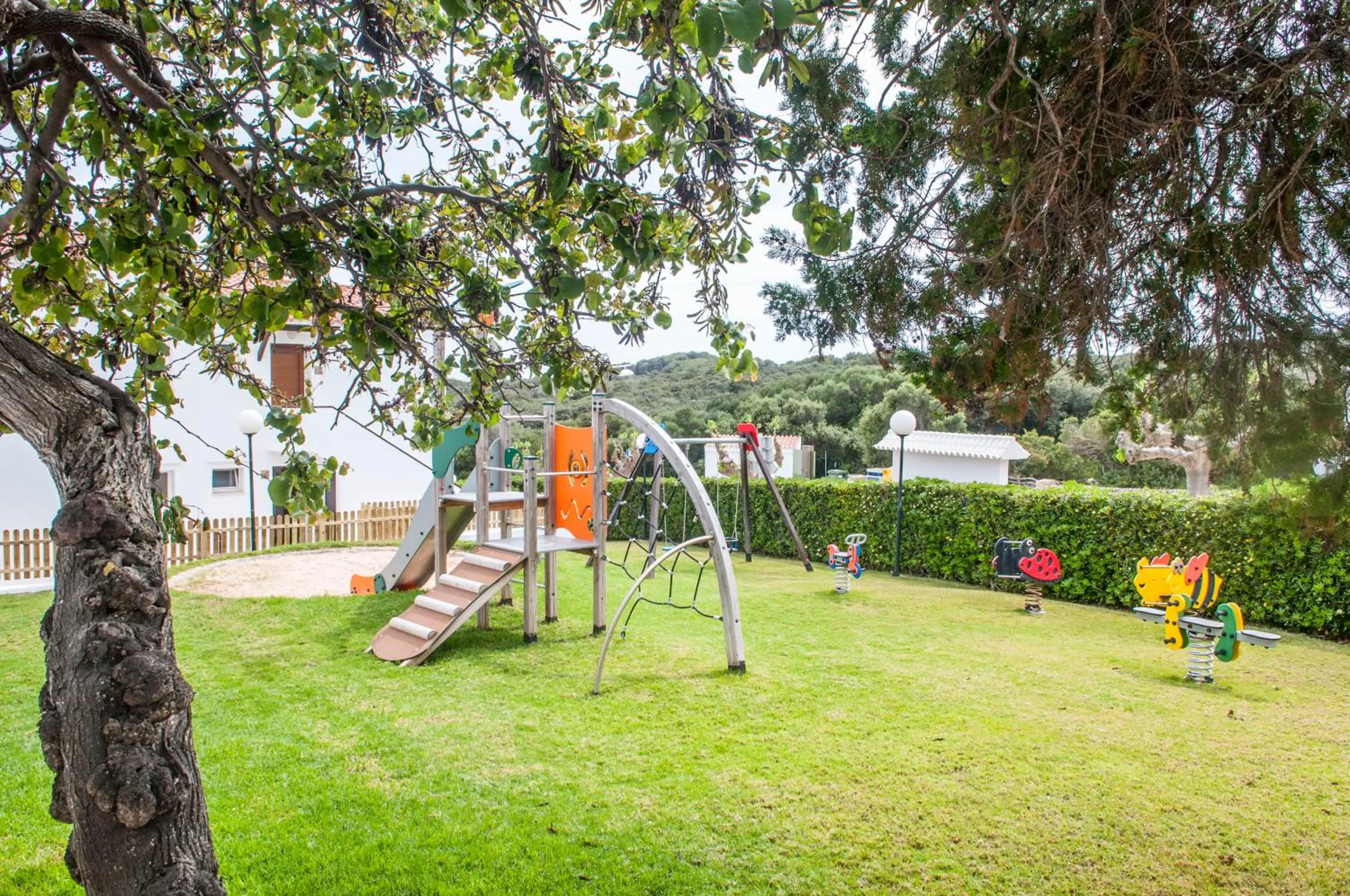Children play ground in Naranjos Resort Menorca