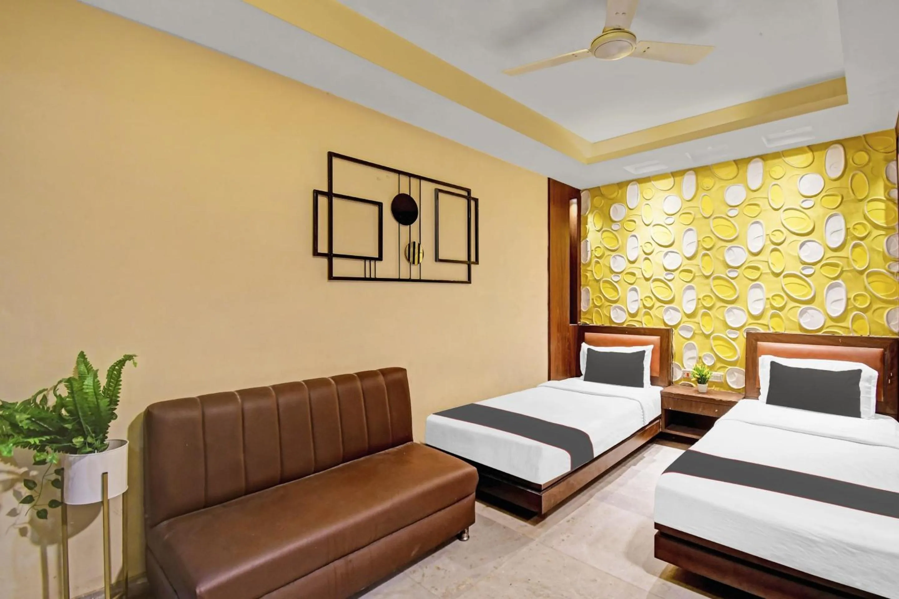 Bedroom, Bed in Super Collection O Avenue Regency Near Kalighat Kali Temple