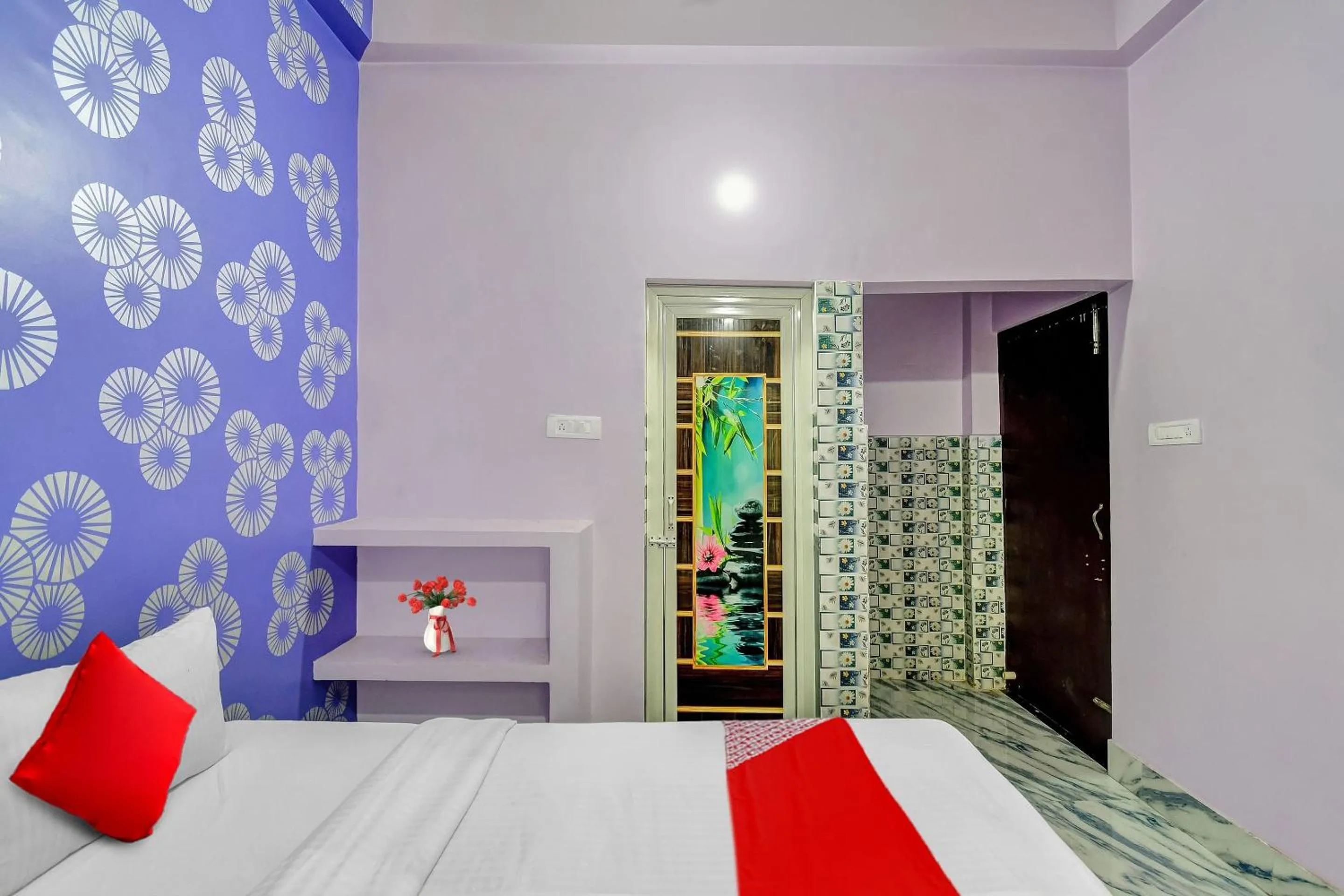 Bedroom, Bed in Hotel O Heritage Inn