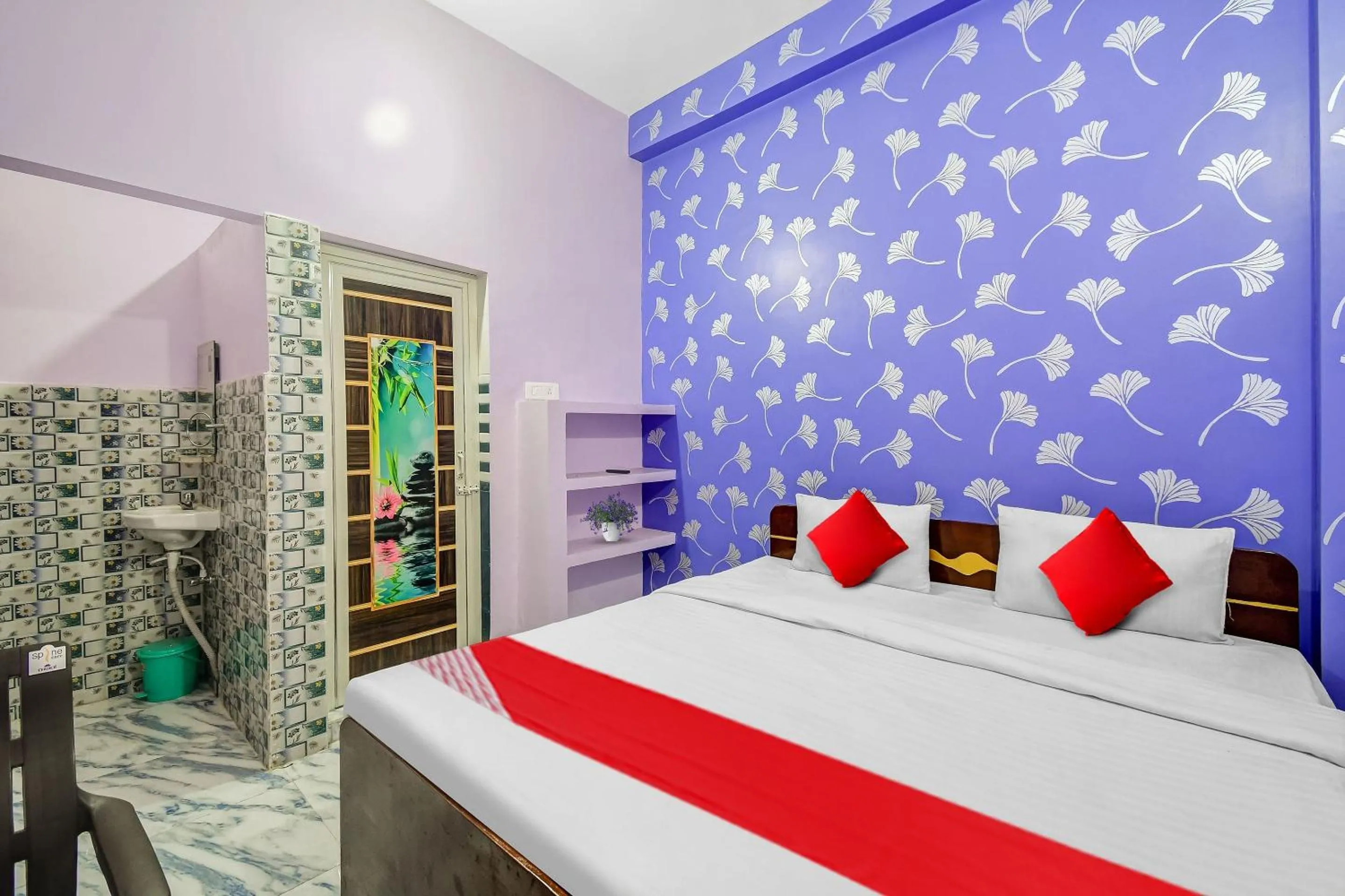 Bedroom, Bed in Hotel O Heritage Inn