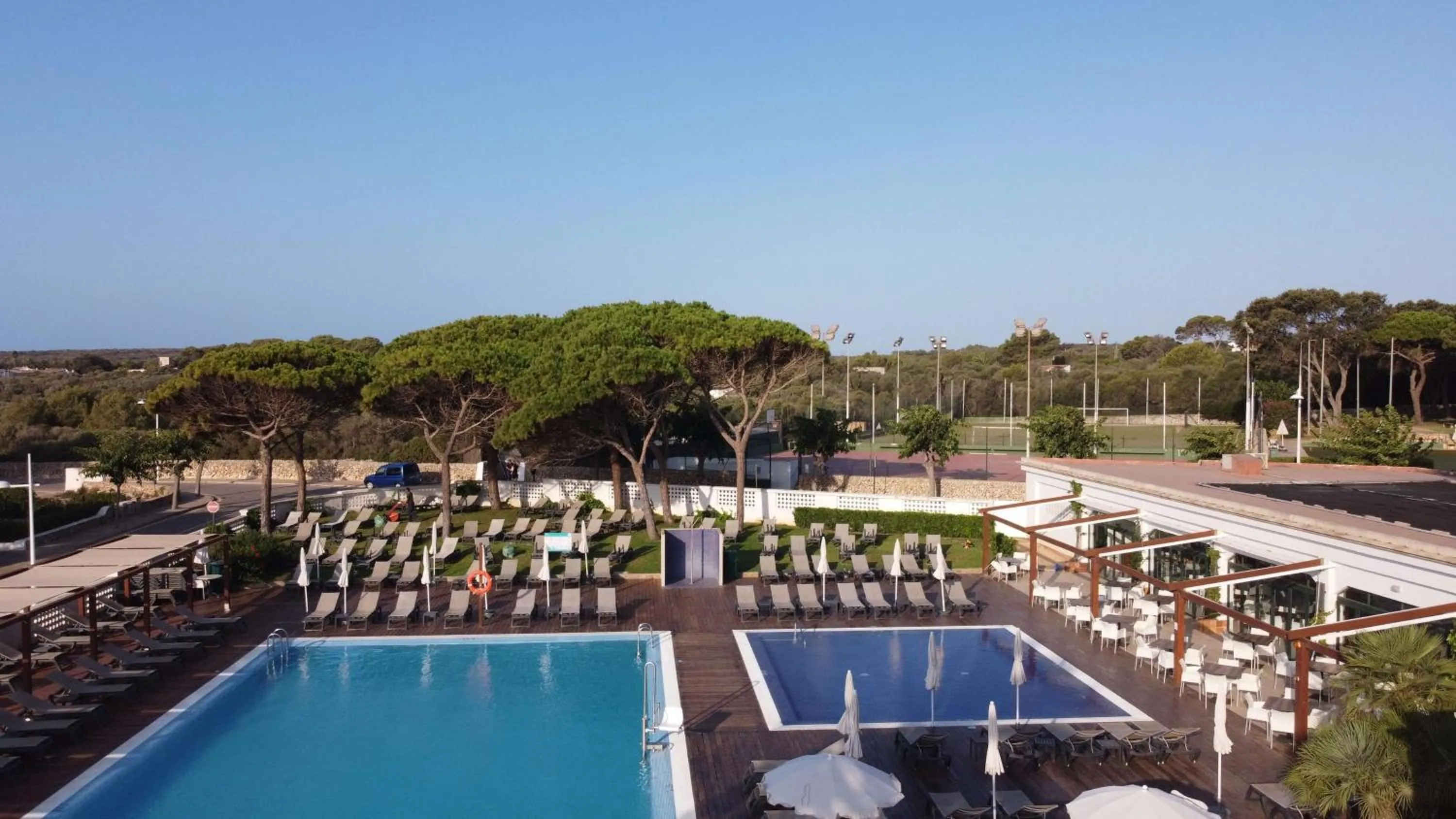 Swimming pool in Alua Illa de Menorca