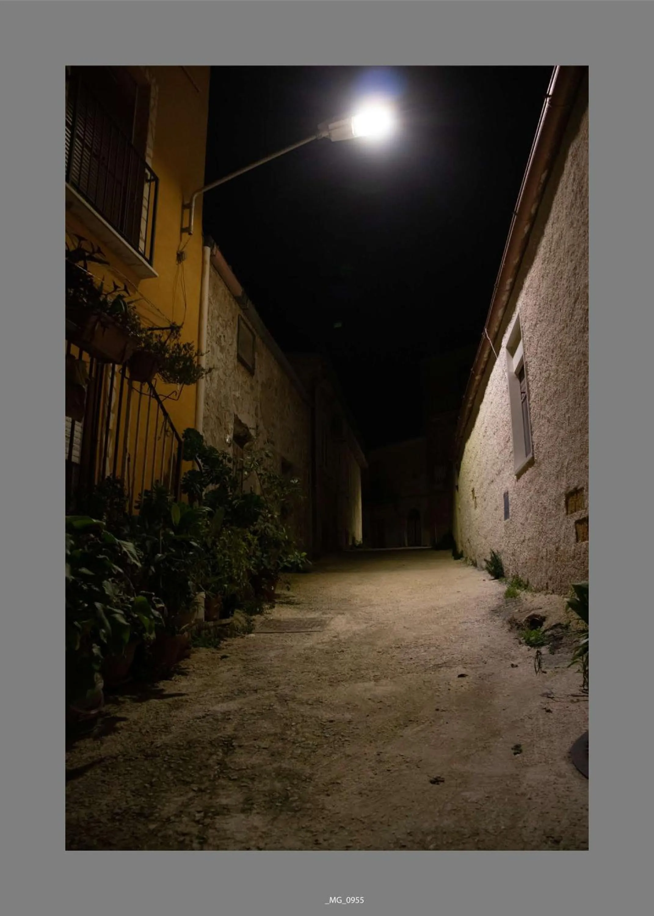 Night, Property Building in B&B Pastello
