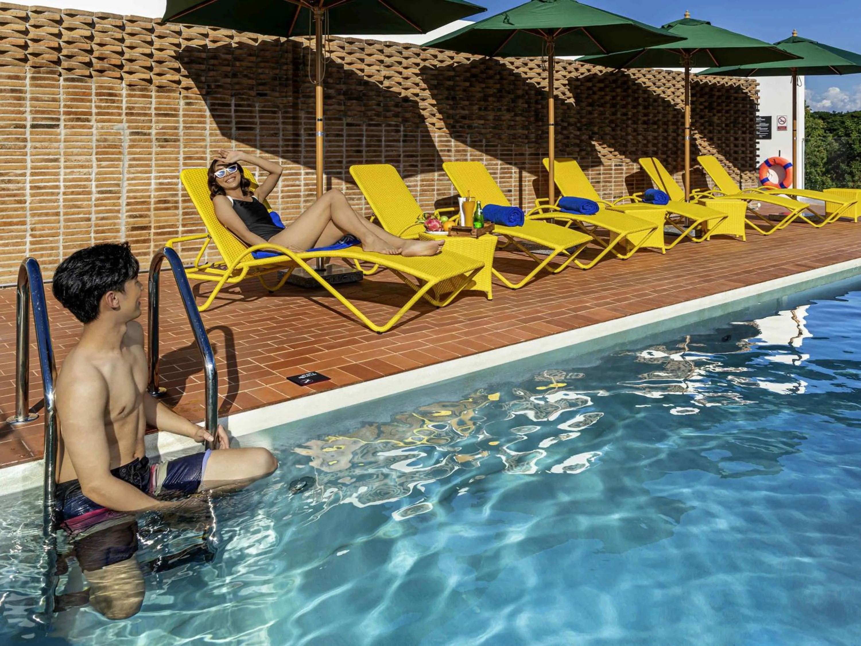 Pool view in ibis Chiang Mai Nimman Journeyhub