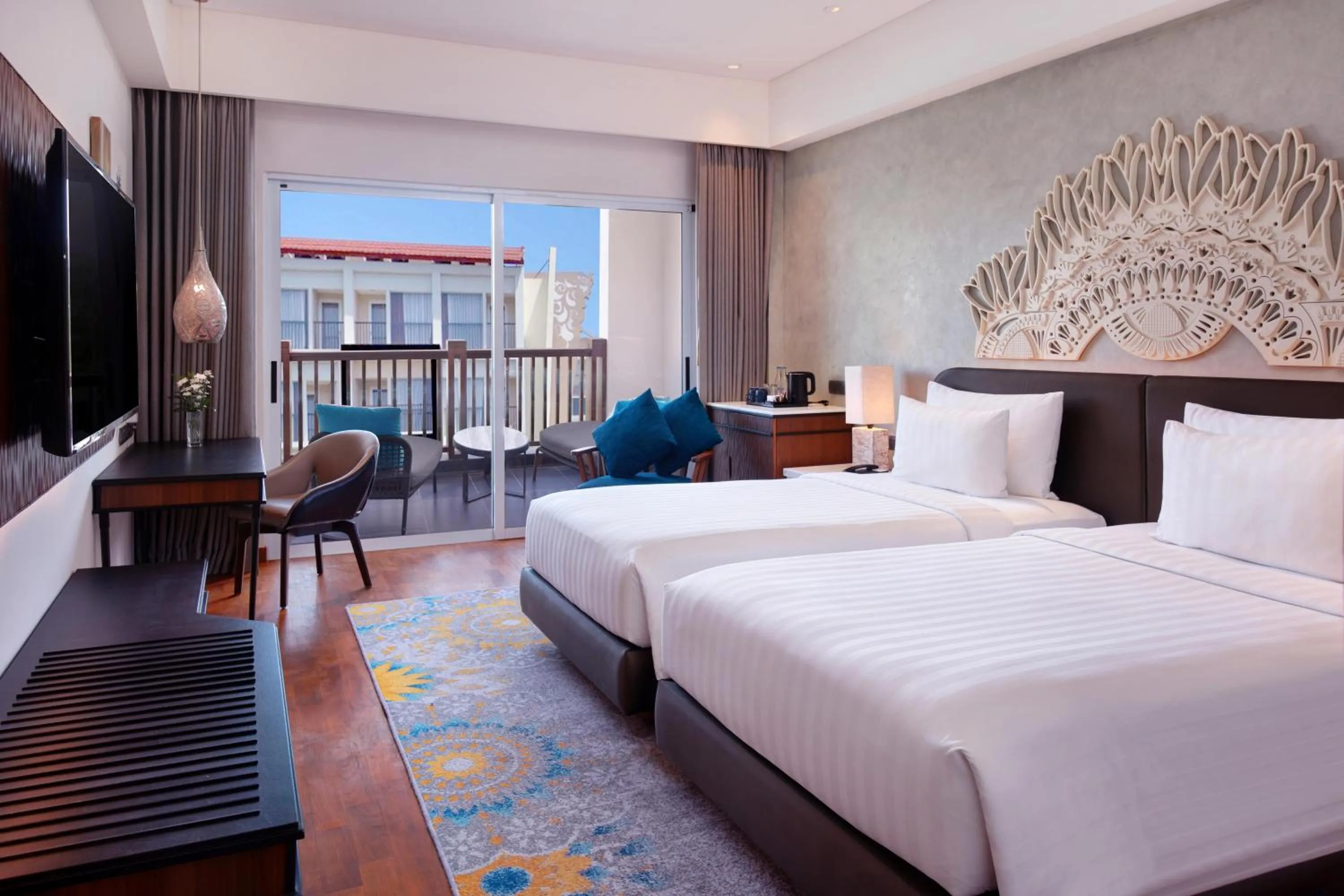 Bed in Grand Mercure Bali Seminyak