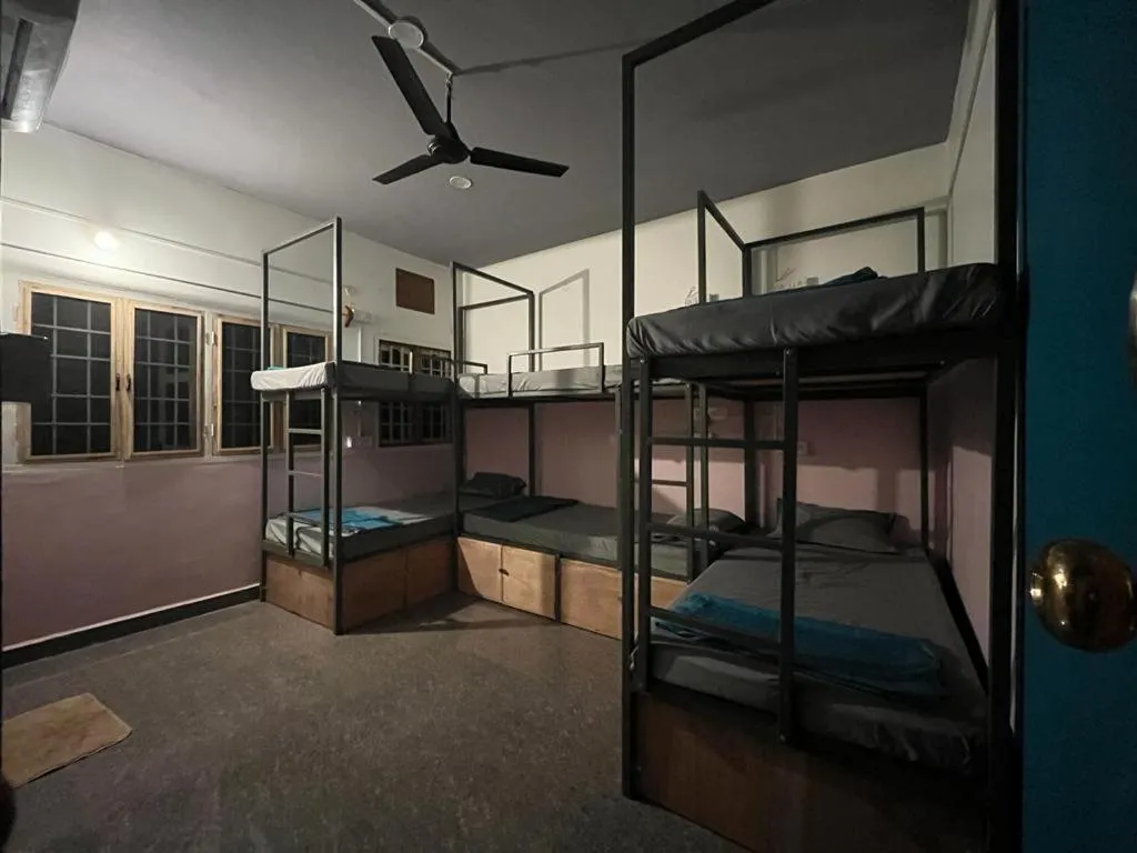 Bed in Unearth Hostel (Pondicherry)