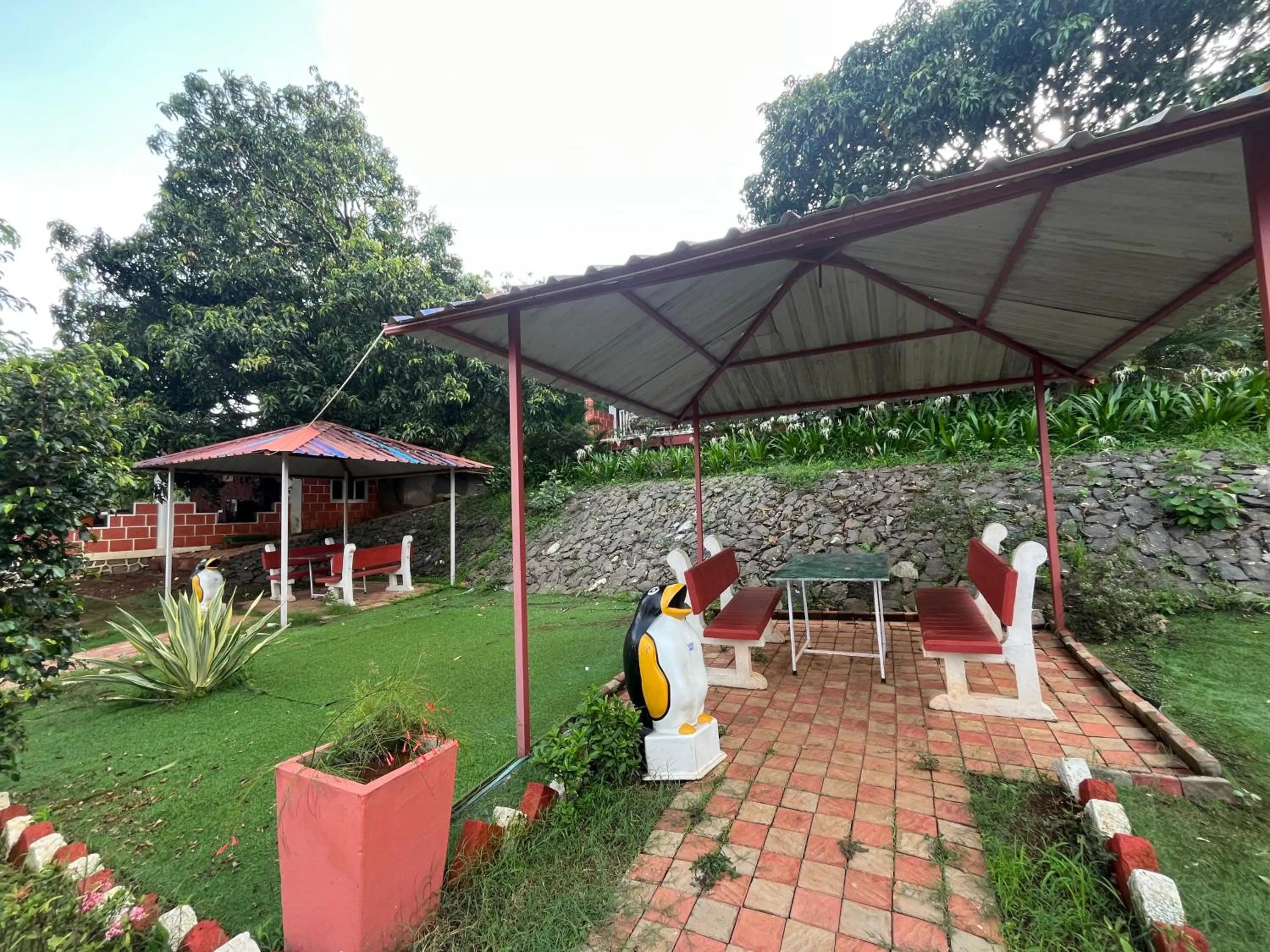 Garden view in Spring Nature Stay