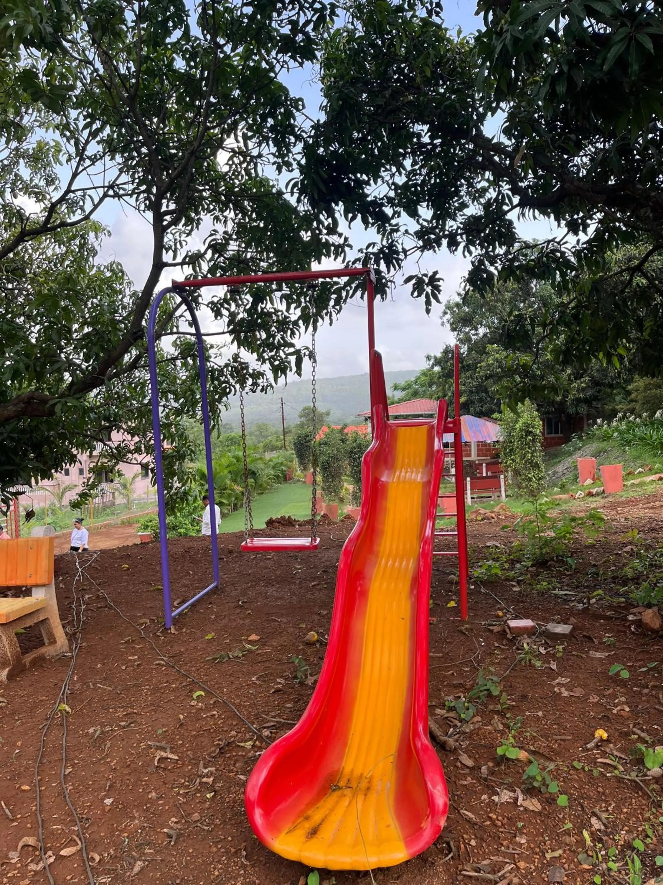 Children play ground in Spring Nature Stay