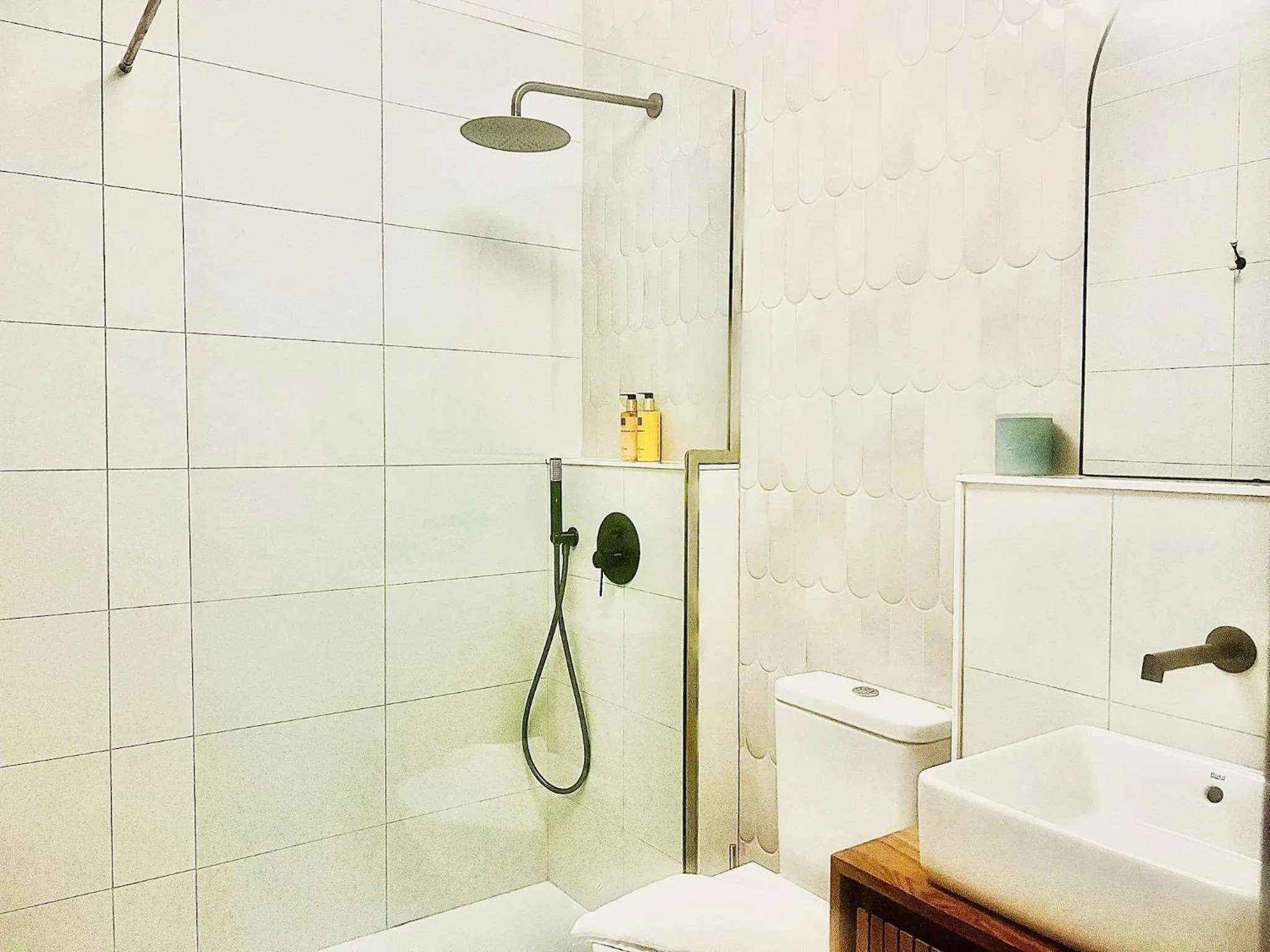 Shower in CIH Apartments