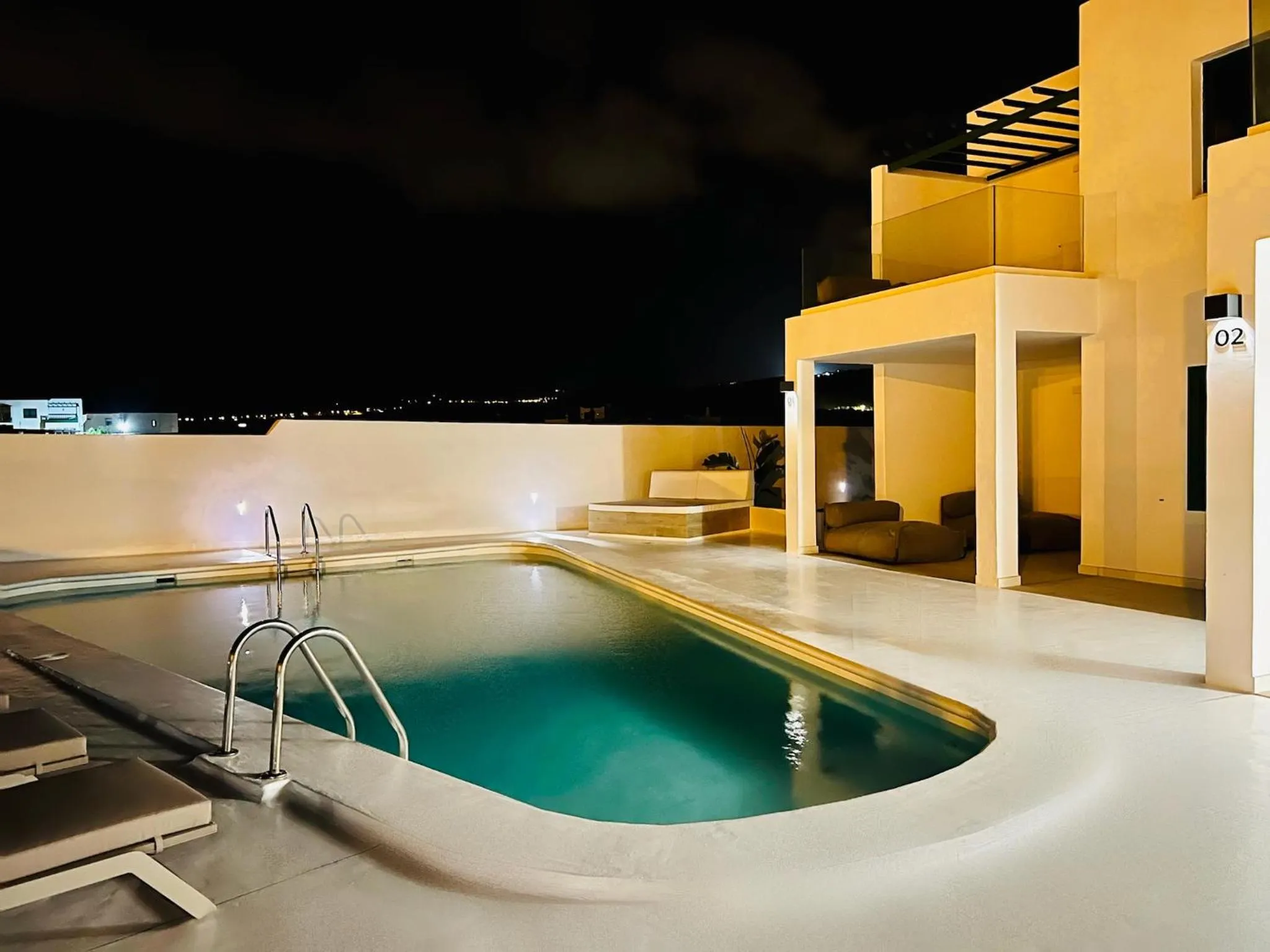 Night in CIH Apartments