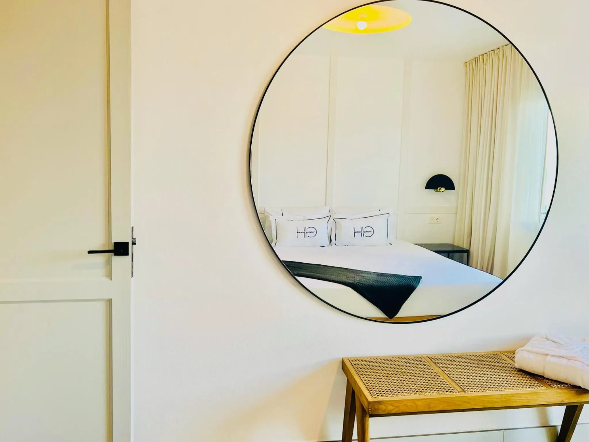 Bedroom in CIH Apartments