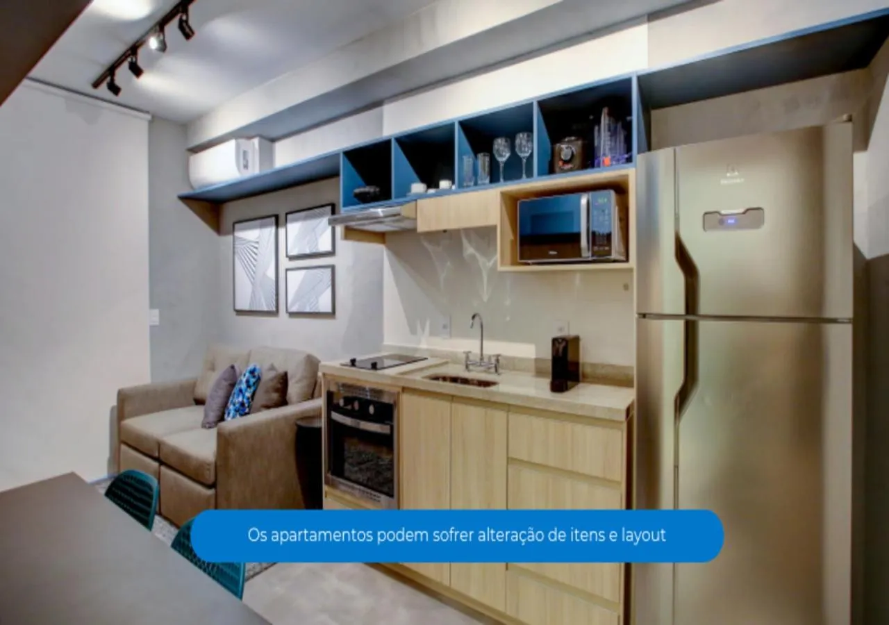 Bedroom in Roomo Brooklin Morumbi Residencial