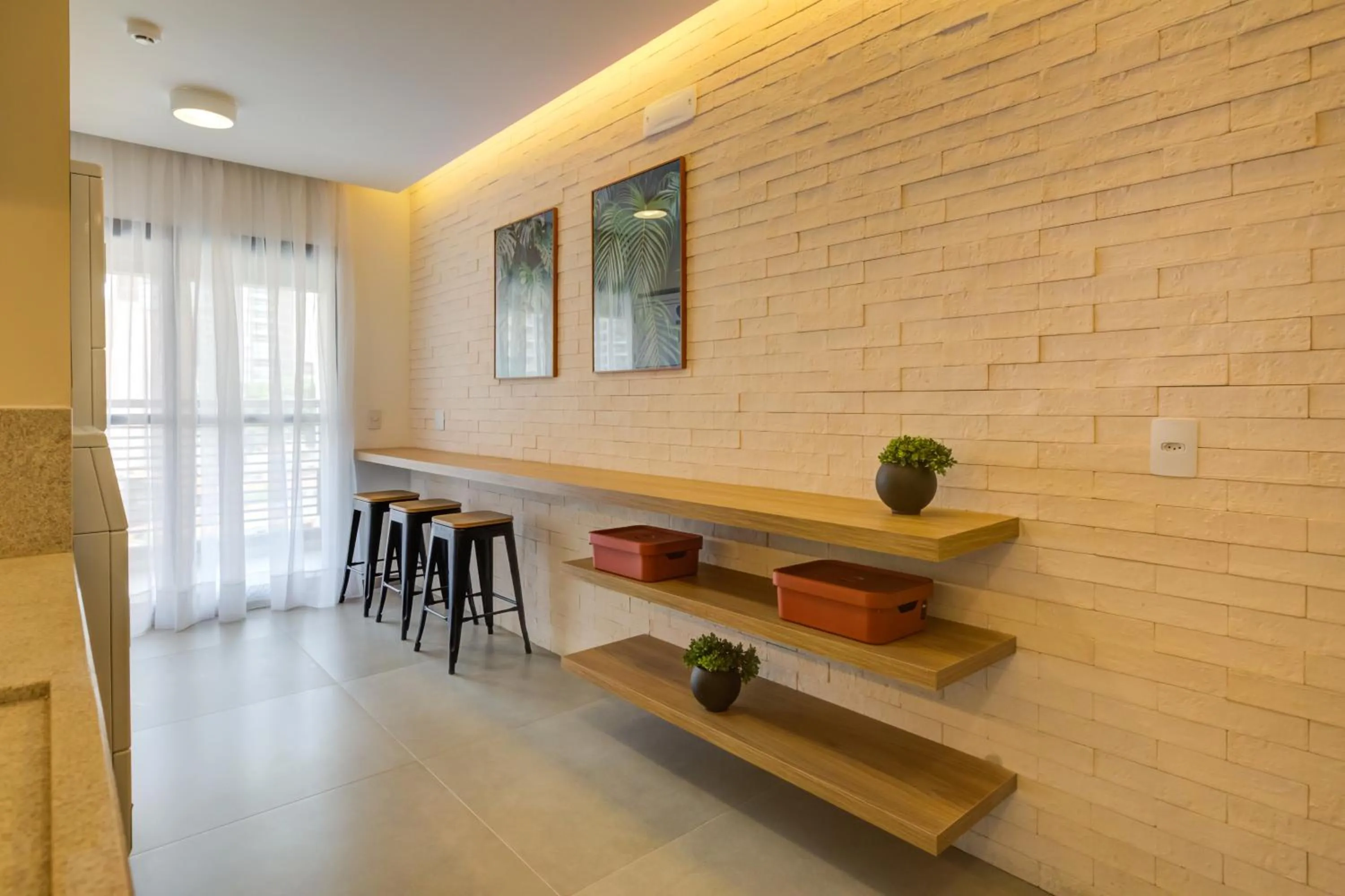 laundry in Roomo Brooklin Morumbi Residencial