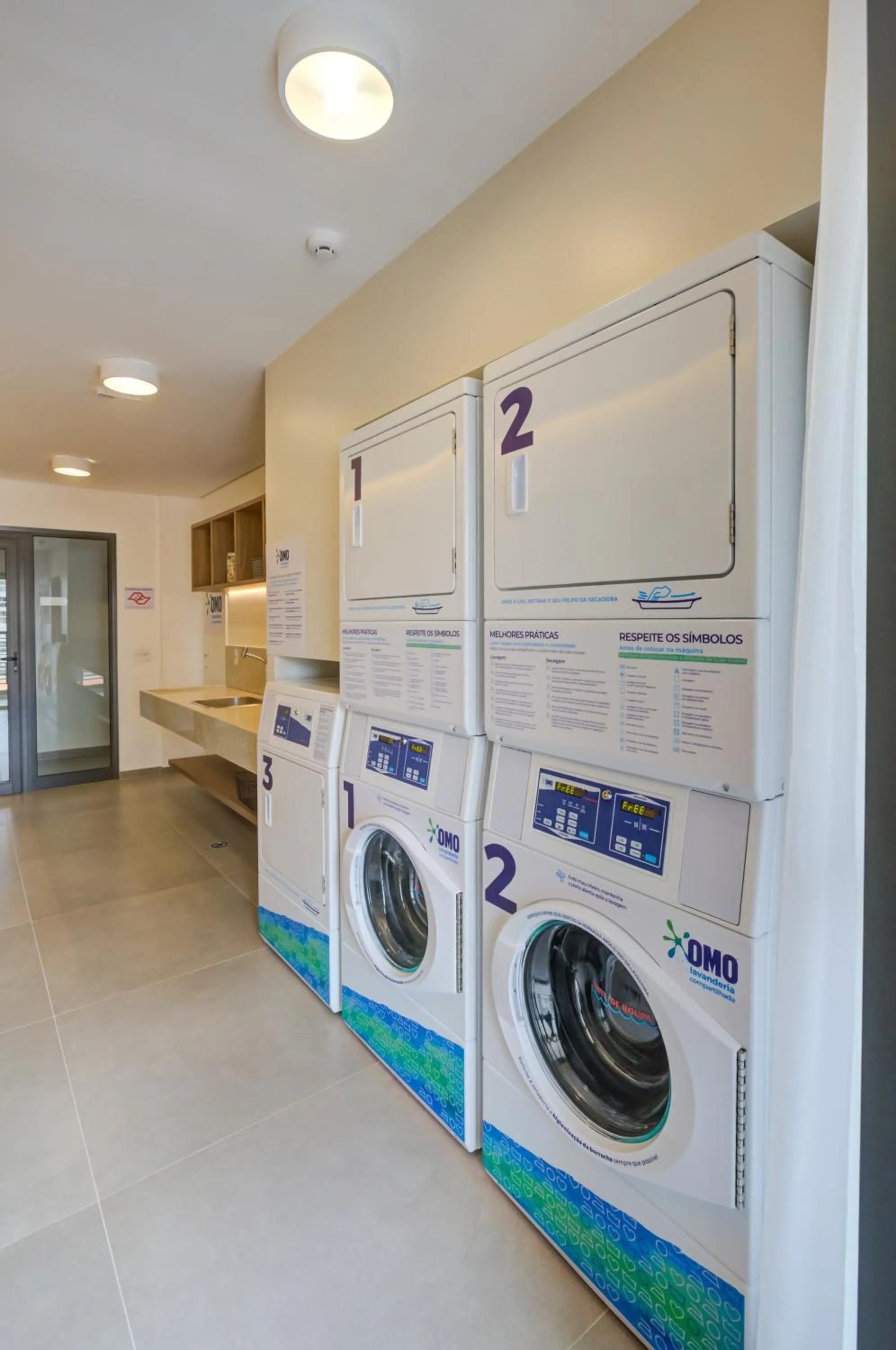 laundry in Roomo Brooklin Morumbi Residencial