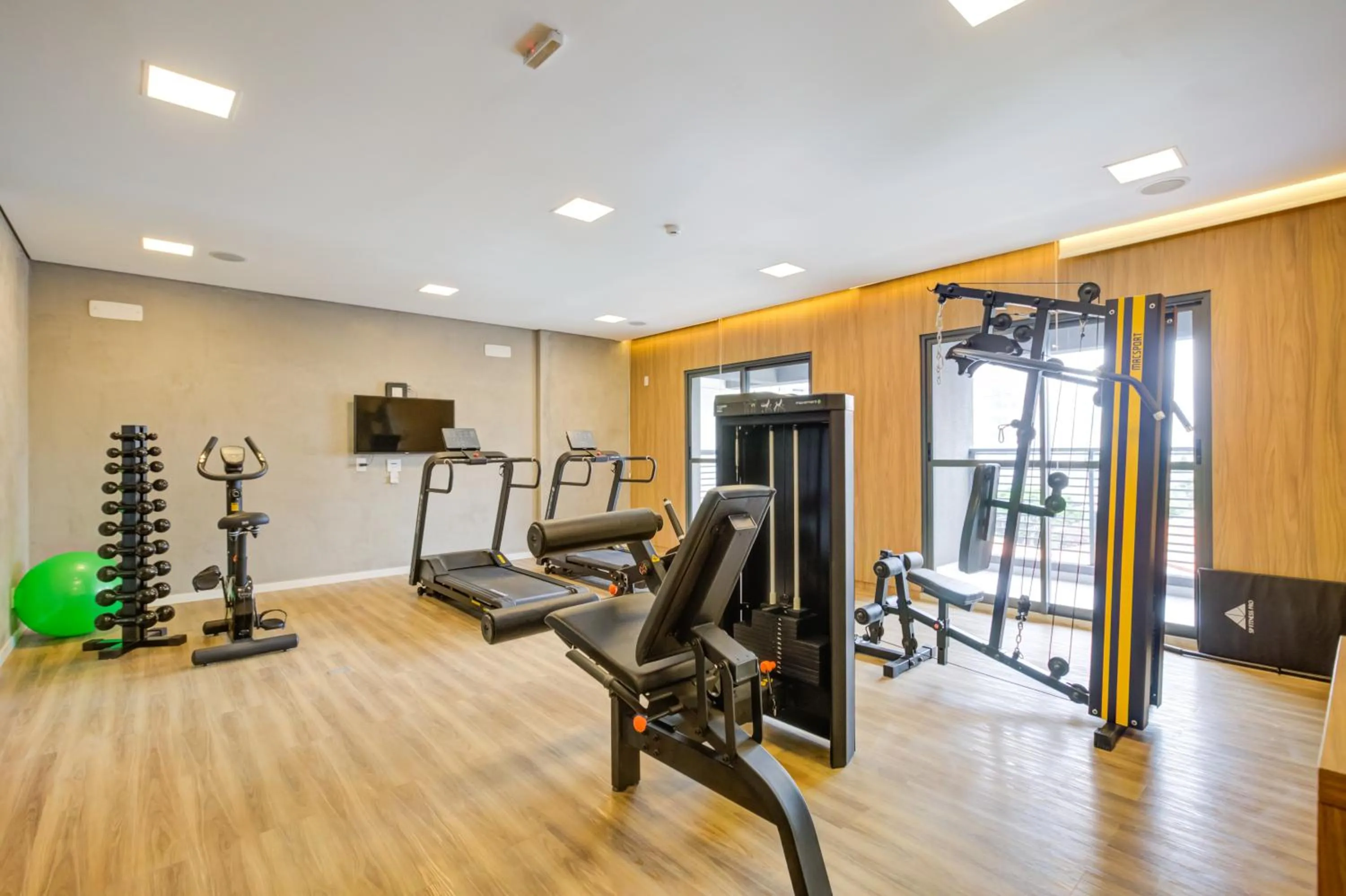Fitness centre/facilities in Roomo Brooklin Morumbi Residencial