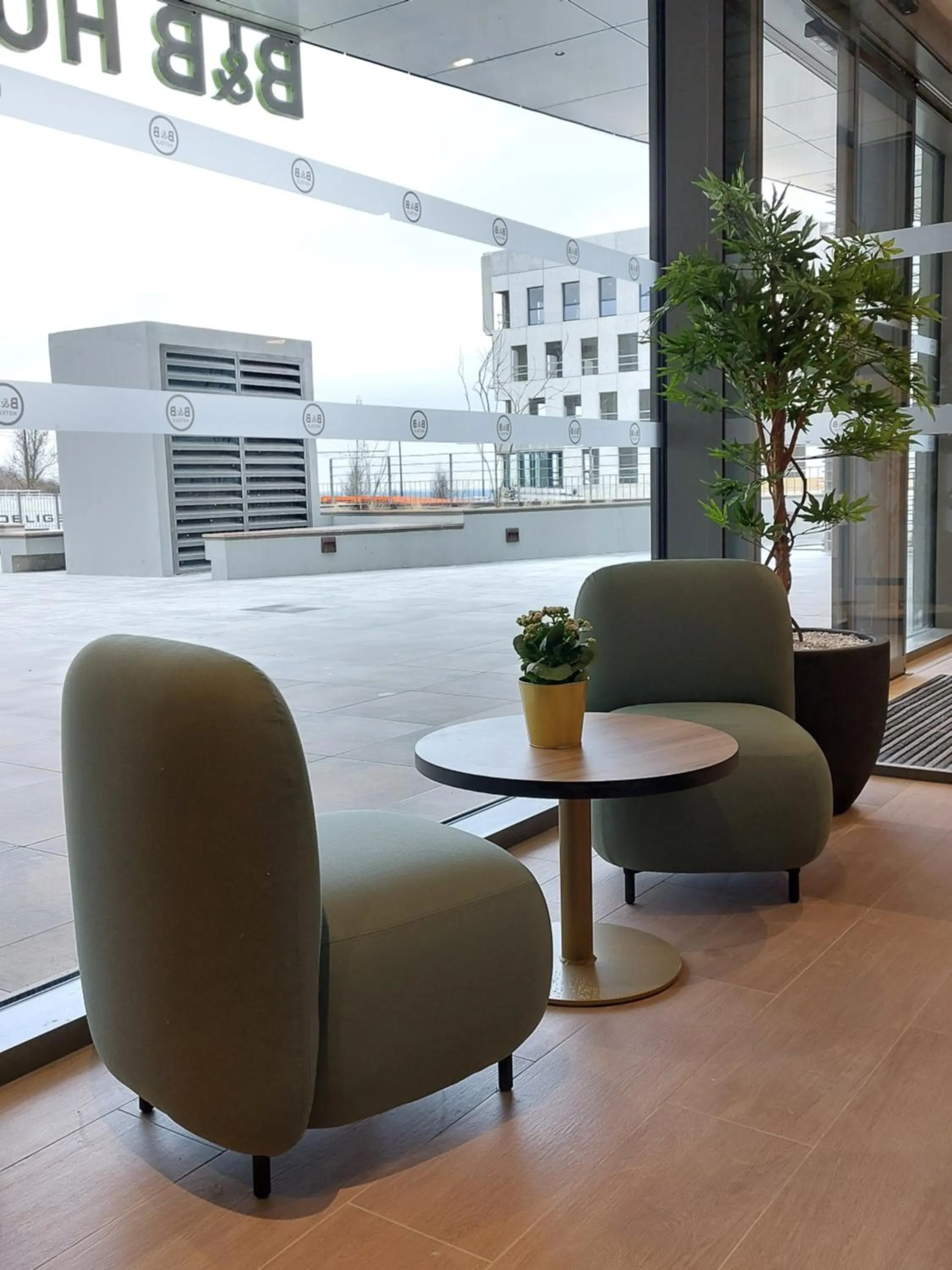 Lobby or reception in B&B HOTEL Dijon Valmy Toison d'or