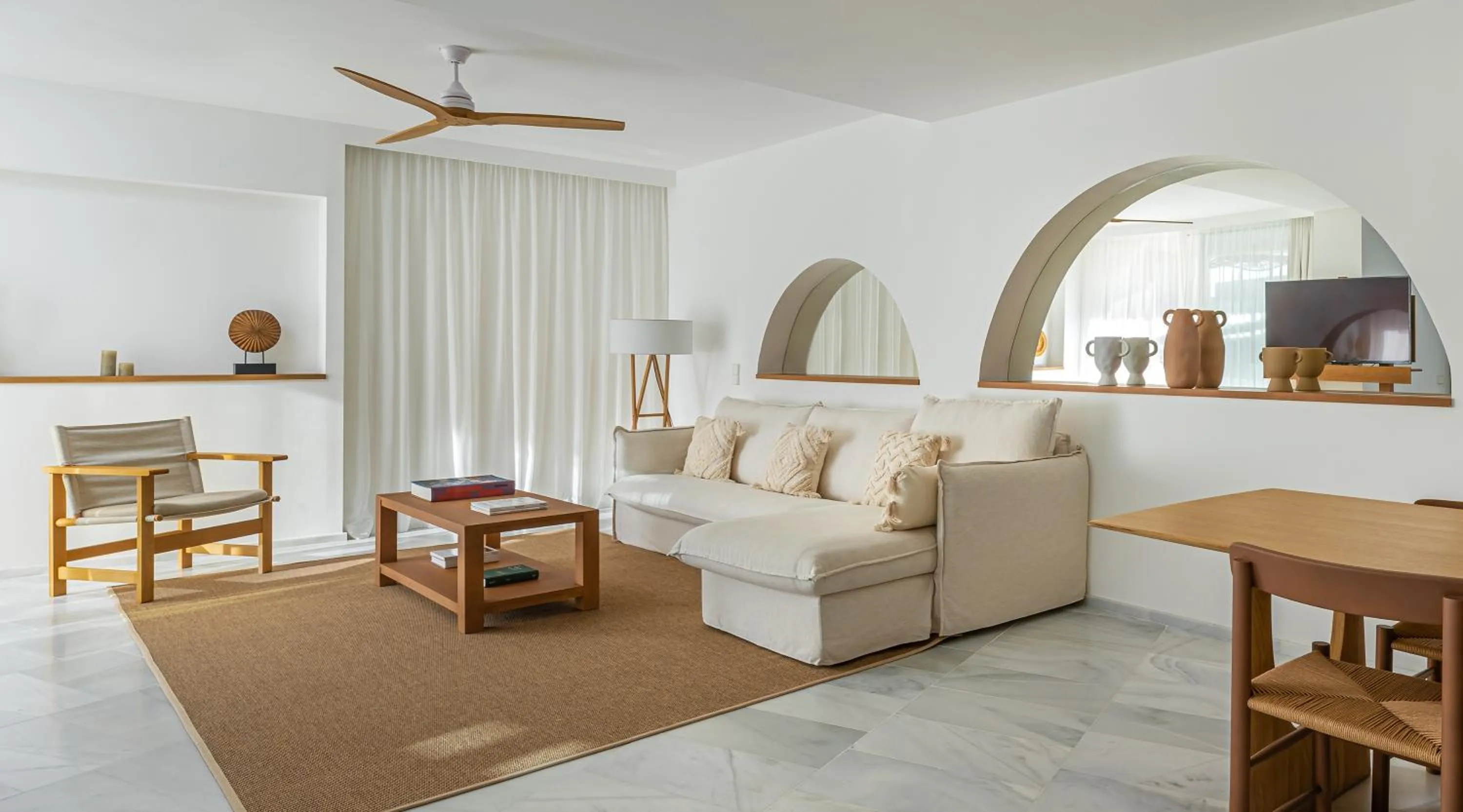 Living room in Villa Le Blanc, a Gran Meliá Hotel - The Leading Hotels of The World