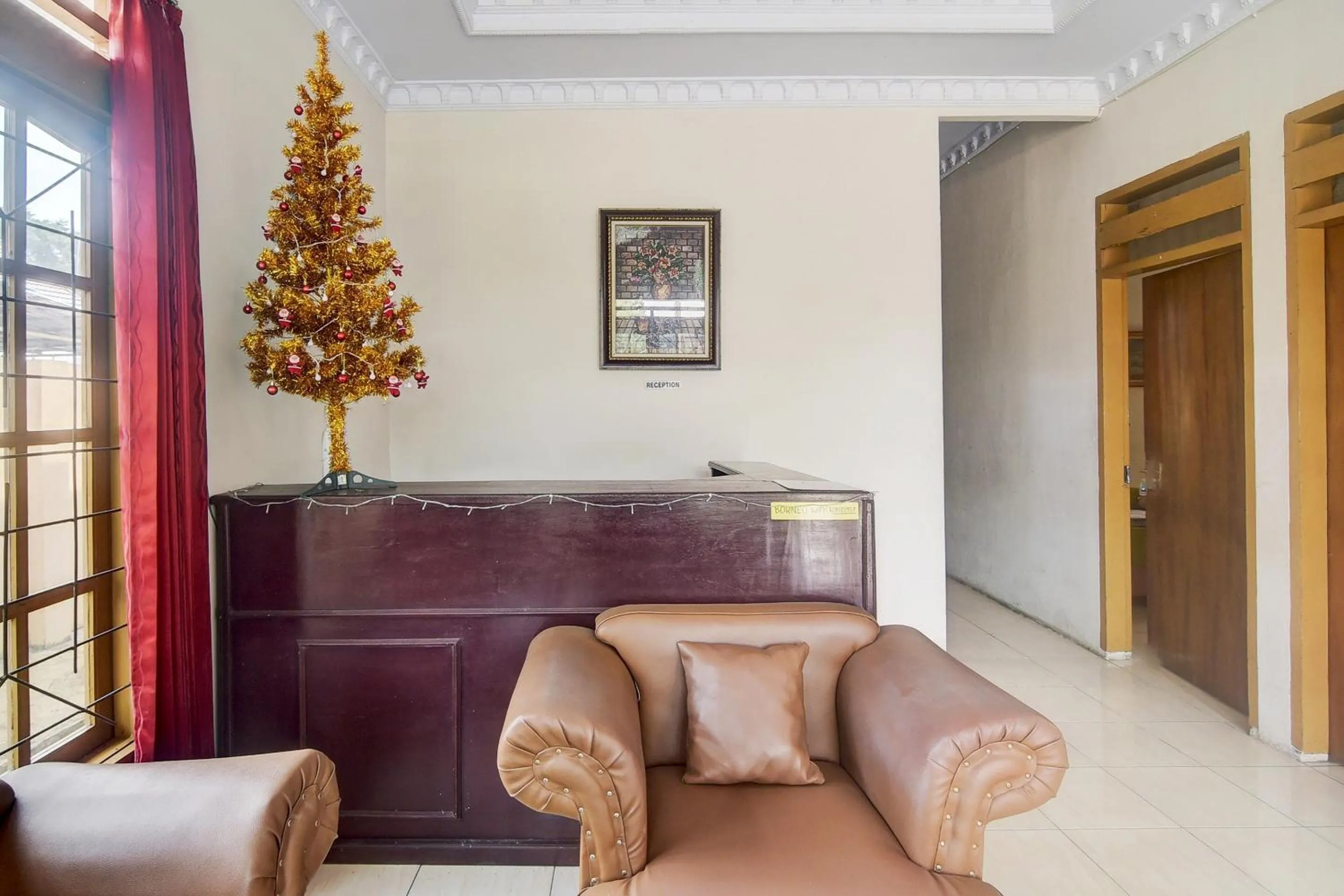 Lobby or reception in Hotel O Borneo