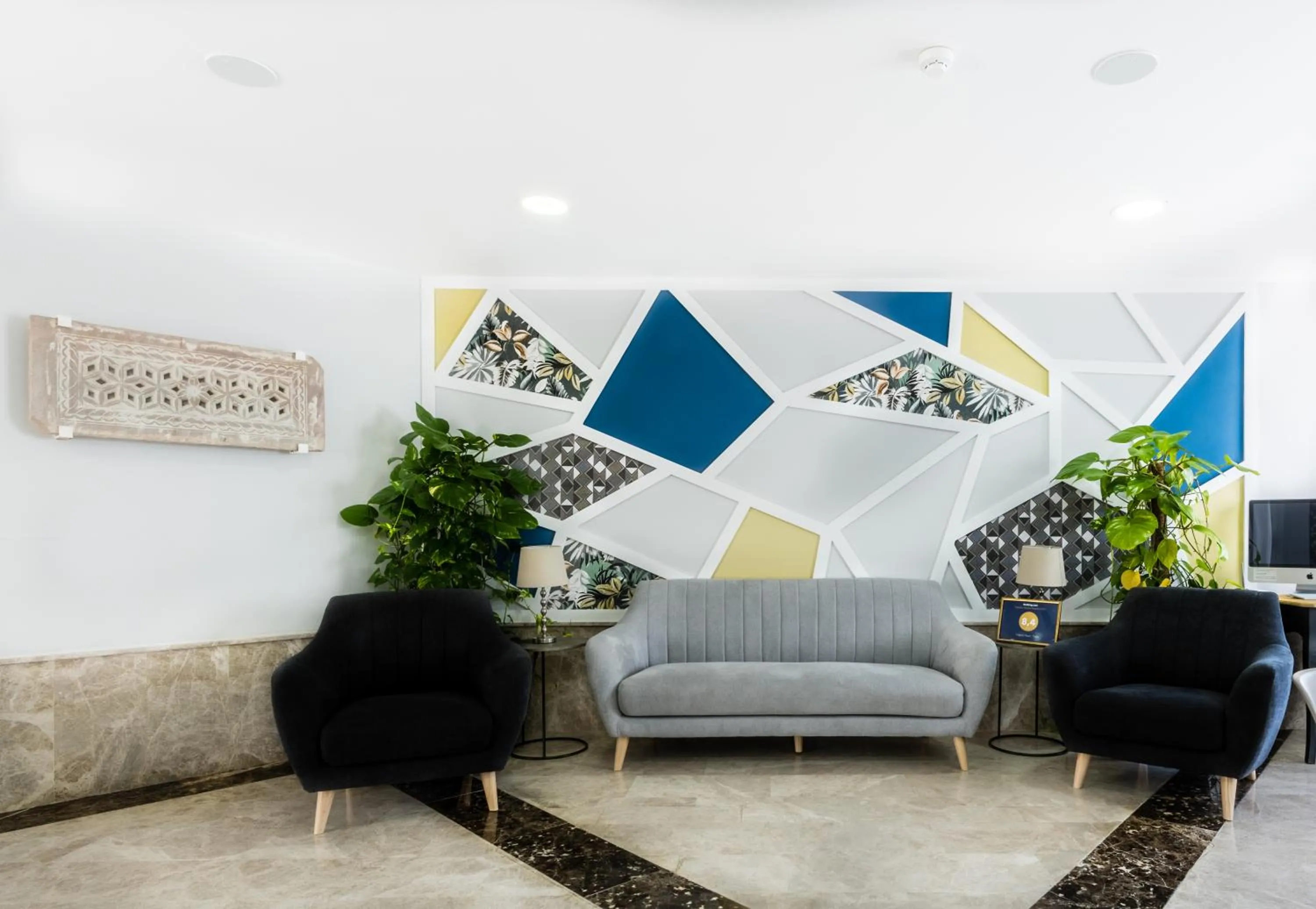 Lobby or reception in Toboso Apar - Turis