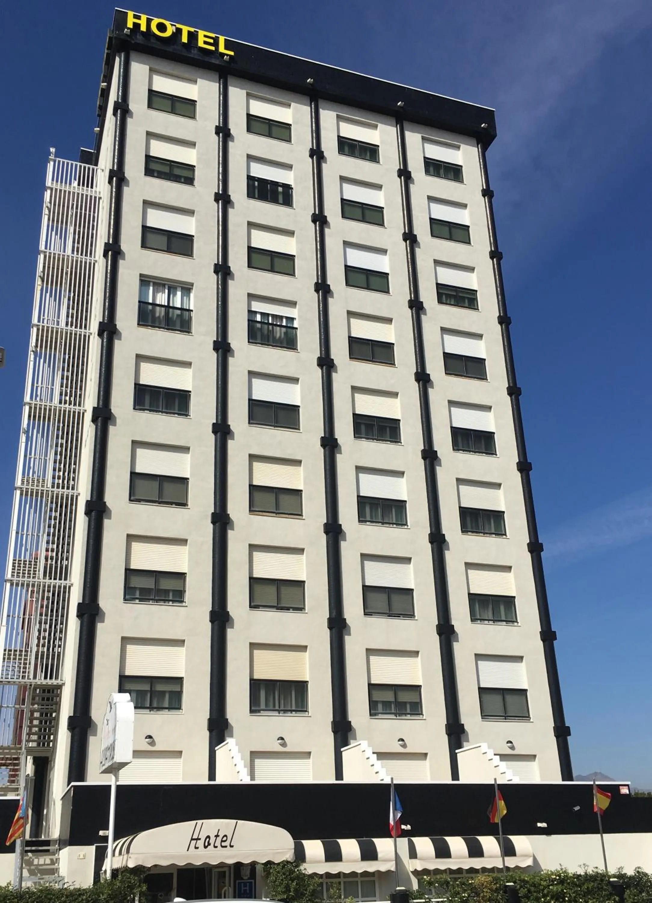 Facade/entrance in Hotel Albatros