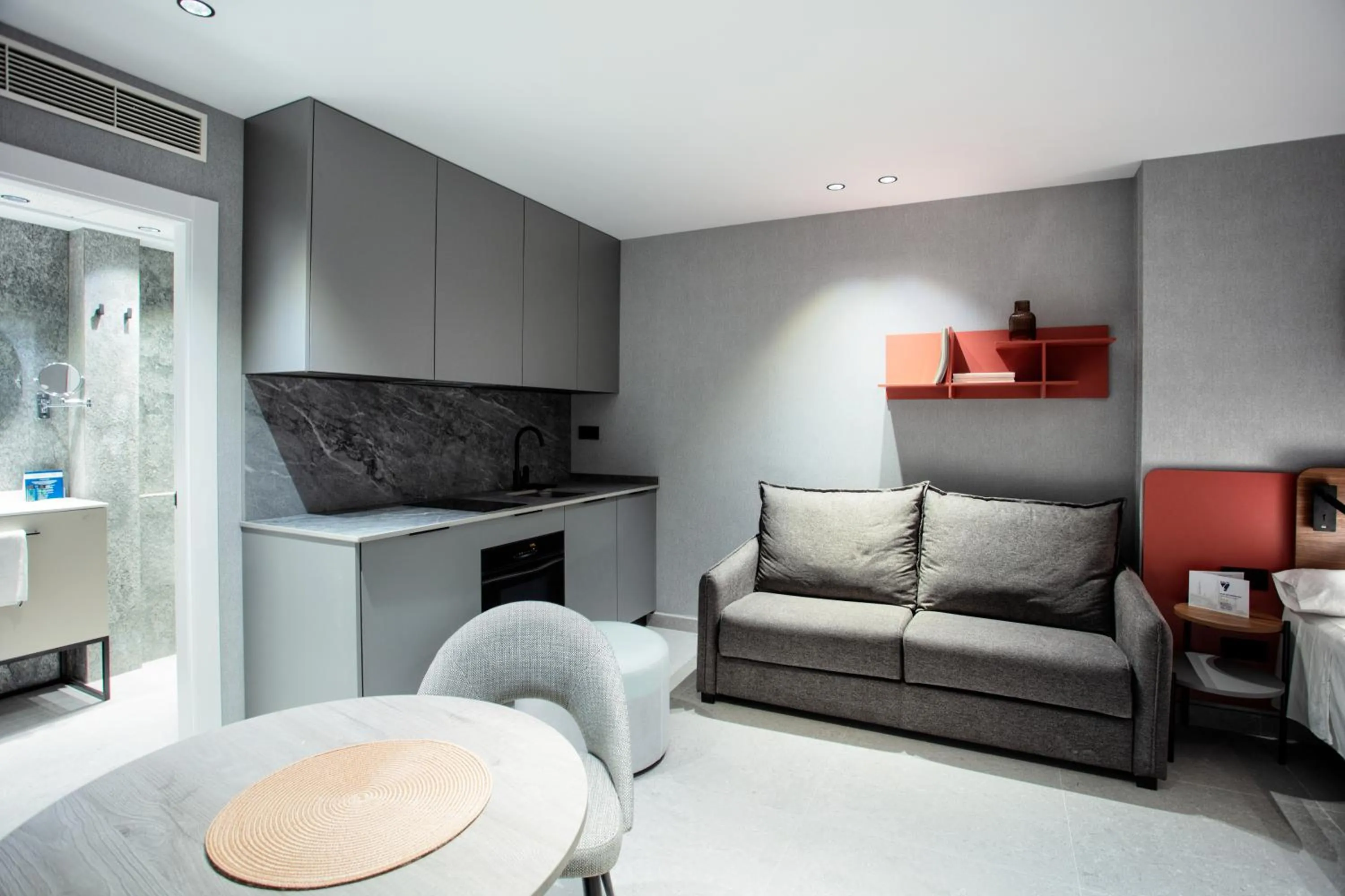 Kitchen or kitchenette in Hotel Gran Via