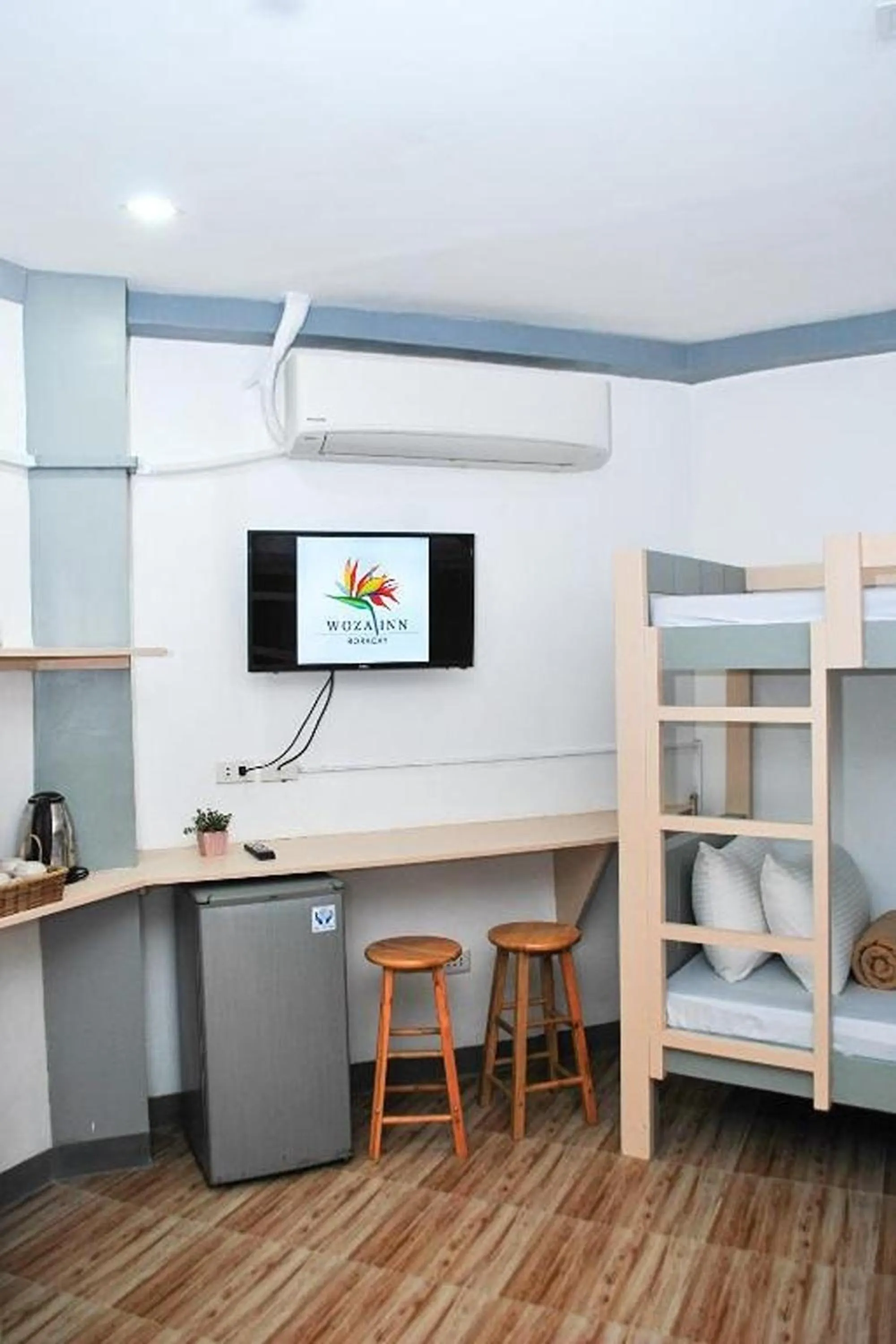 Bed in Woza Inn Boracay