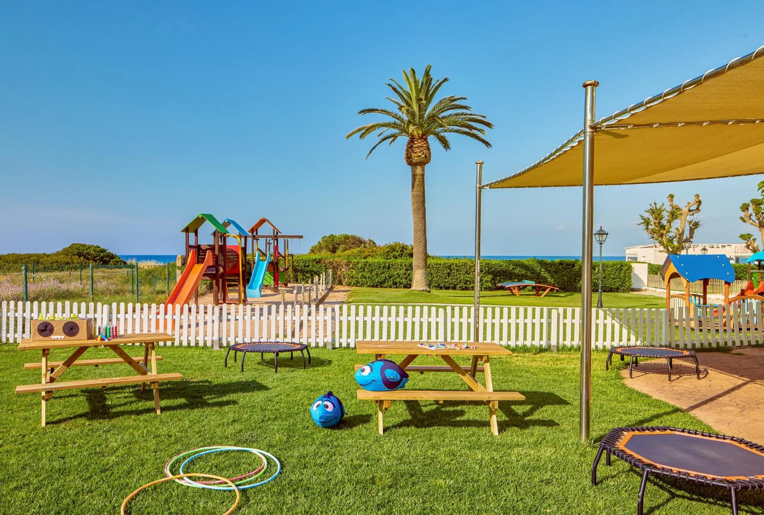 Children play ground in Sol Milanos Pingüinos
