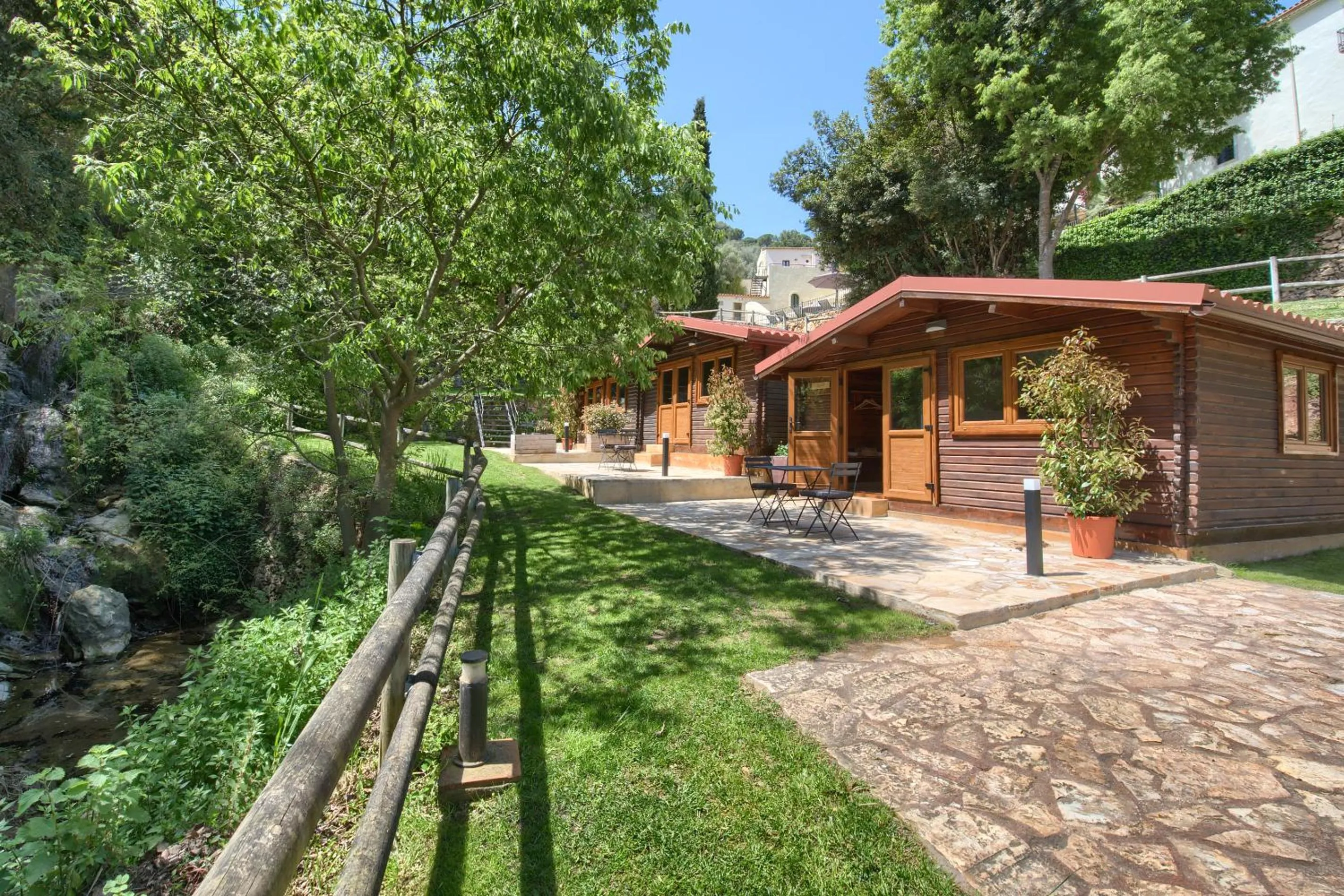 Garden in Hotel Convent de Begur