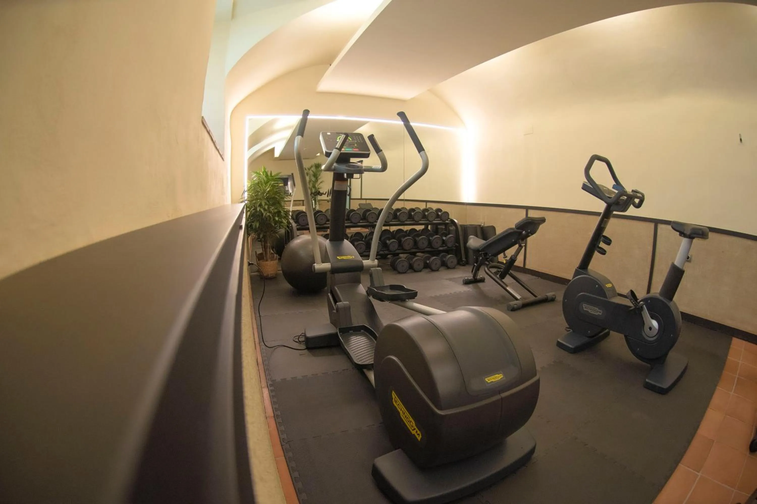 Fitness centre/facilities in Hotel Convent de Begur