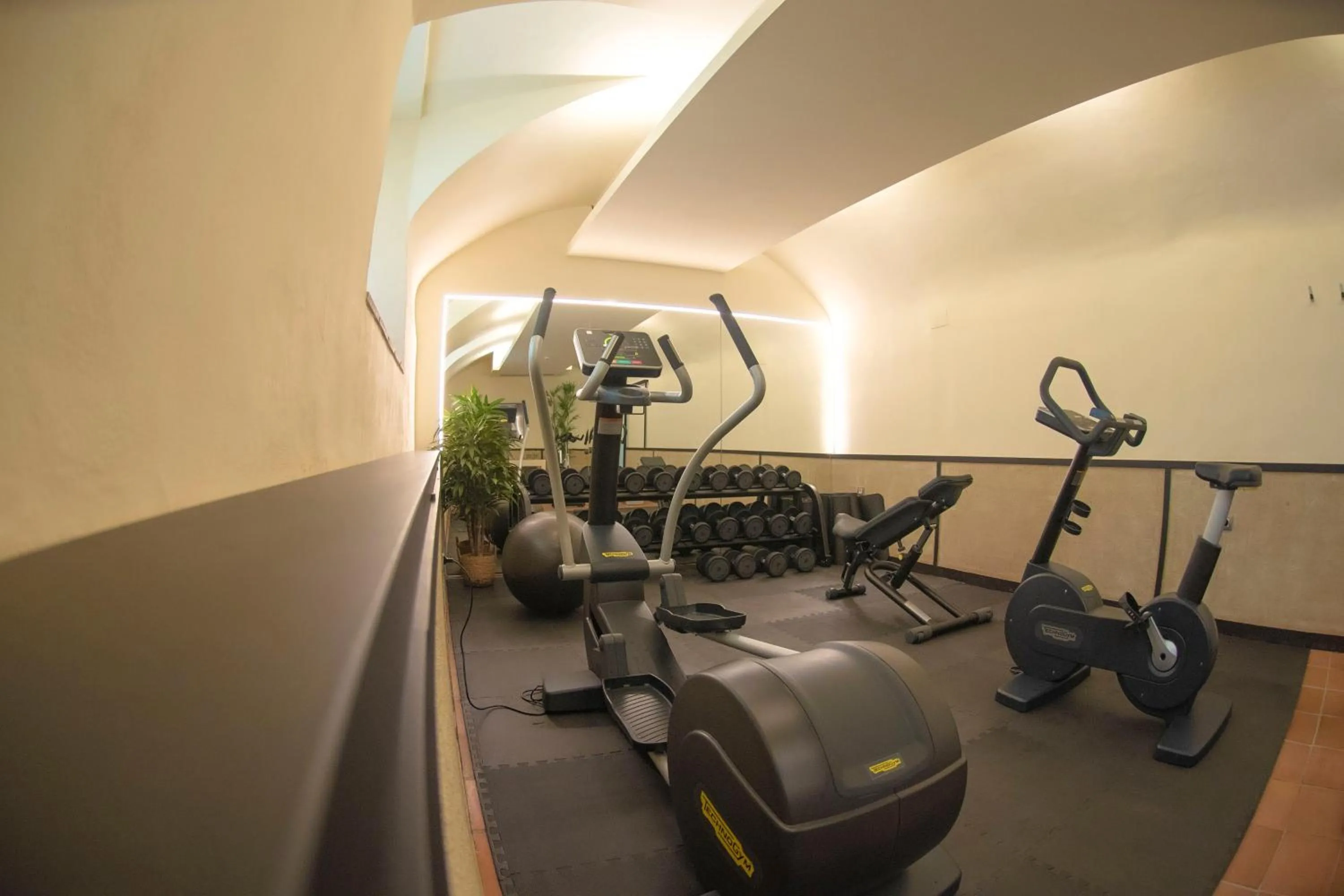 Fitness centre/facilities in Hotel Convent de Begur