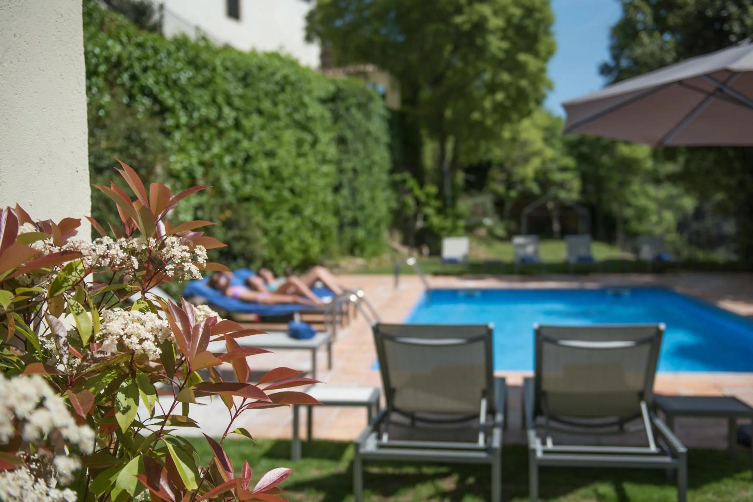 Garden in Hotel Convent de Begur
