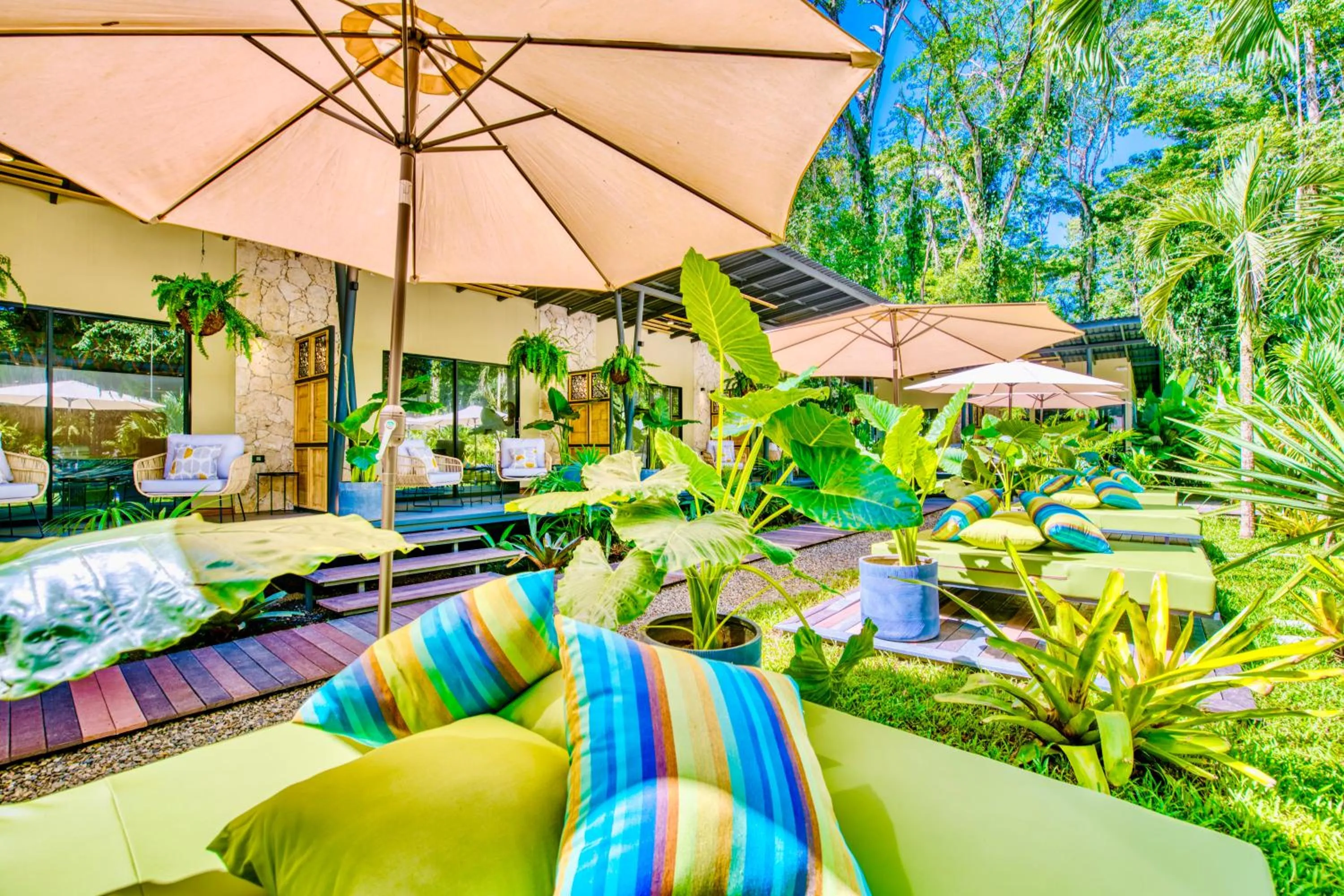 Garden in Exōtico Beach Hotel