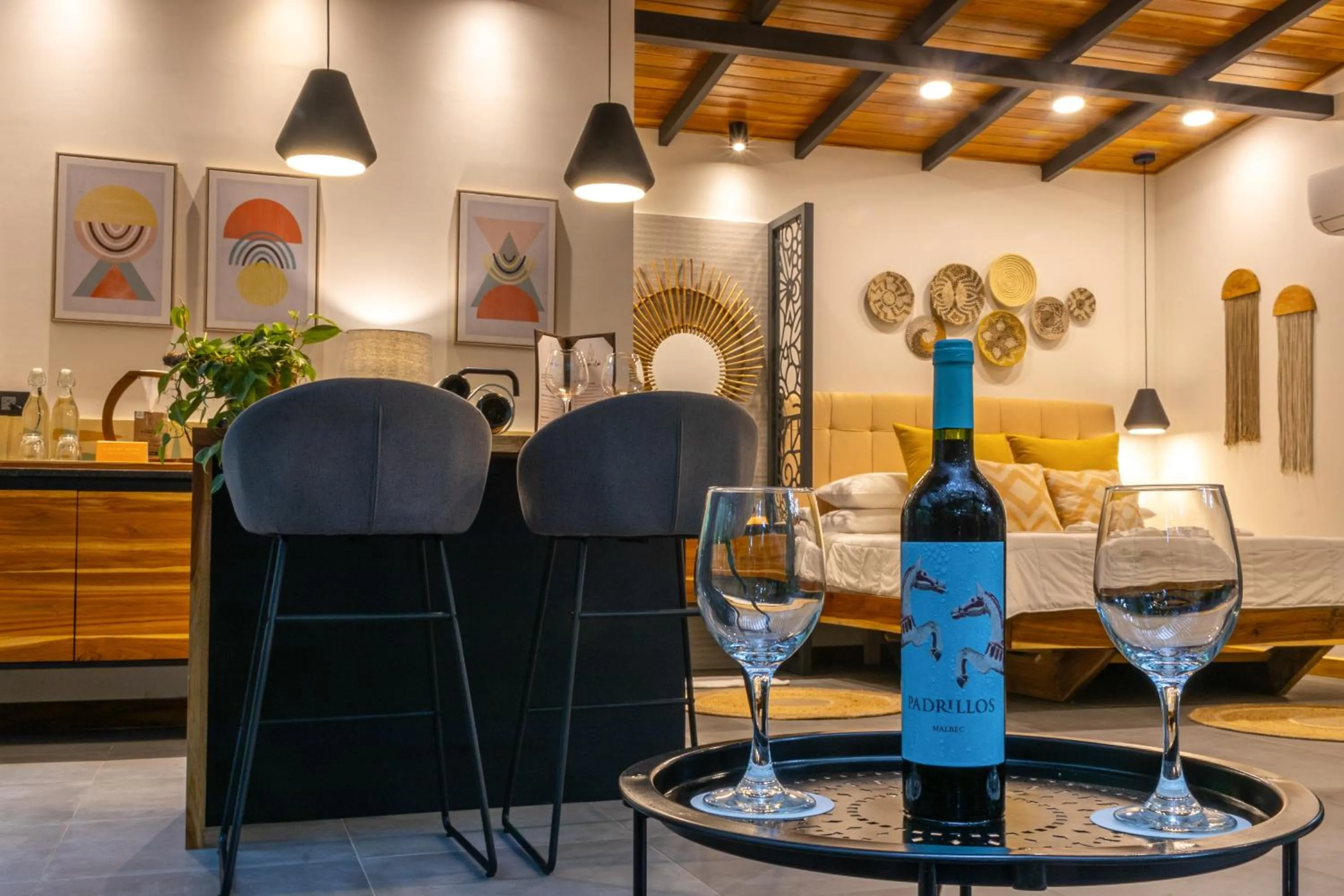 Drinks in Exōtico Beach Hotel