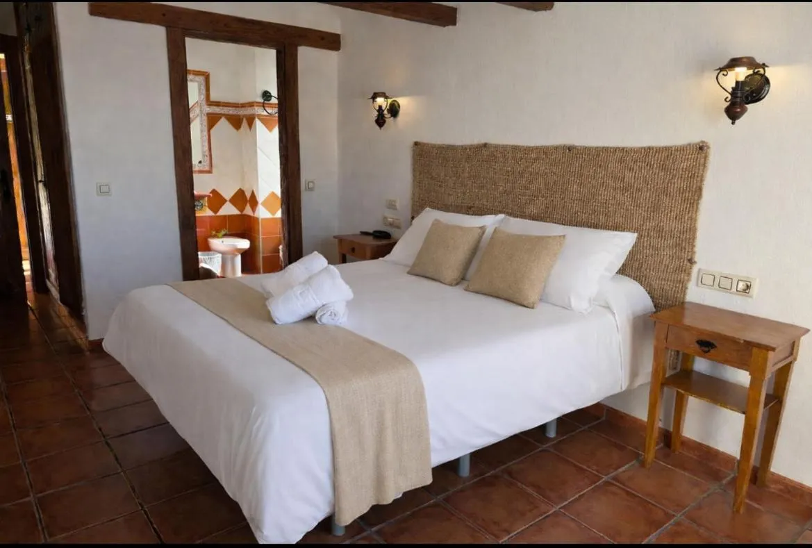 Bed in Hotel Rural Almazara