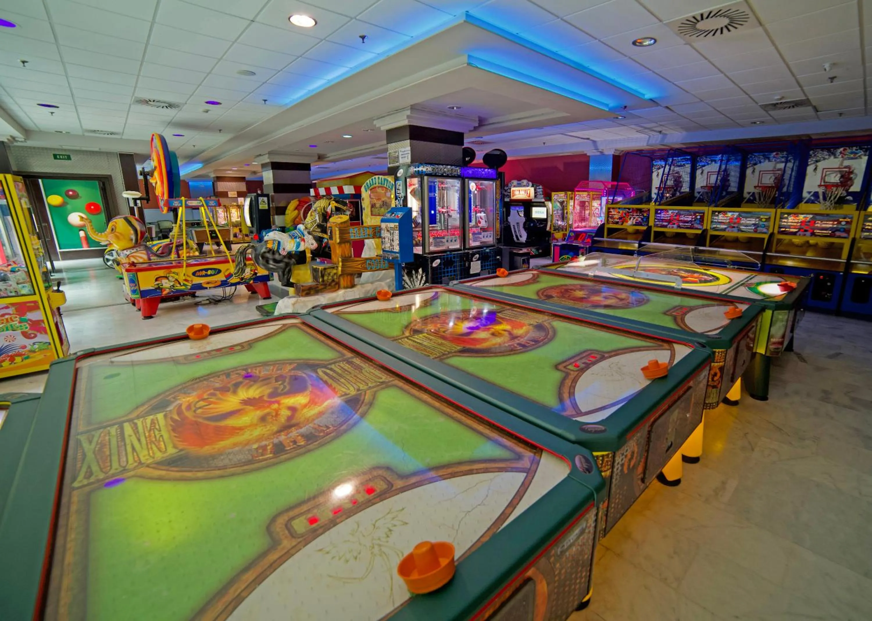Game Room in Holiday Premium Resort