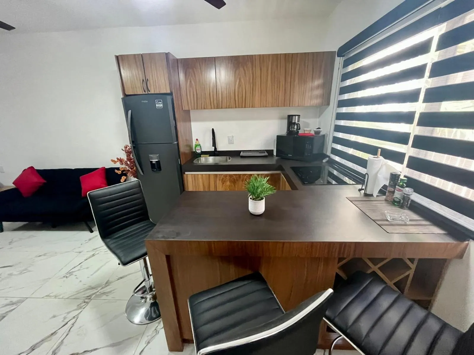 Kitchen or kitchenette in AHAU Playa